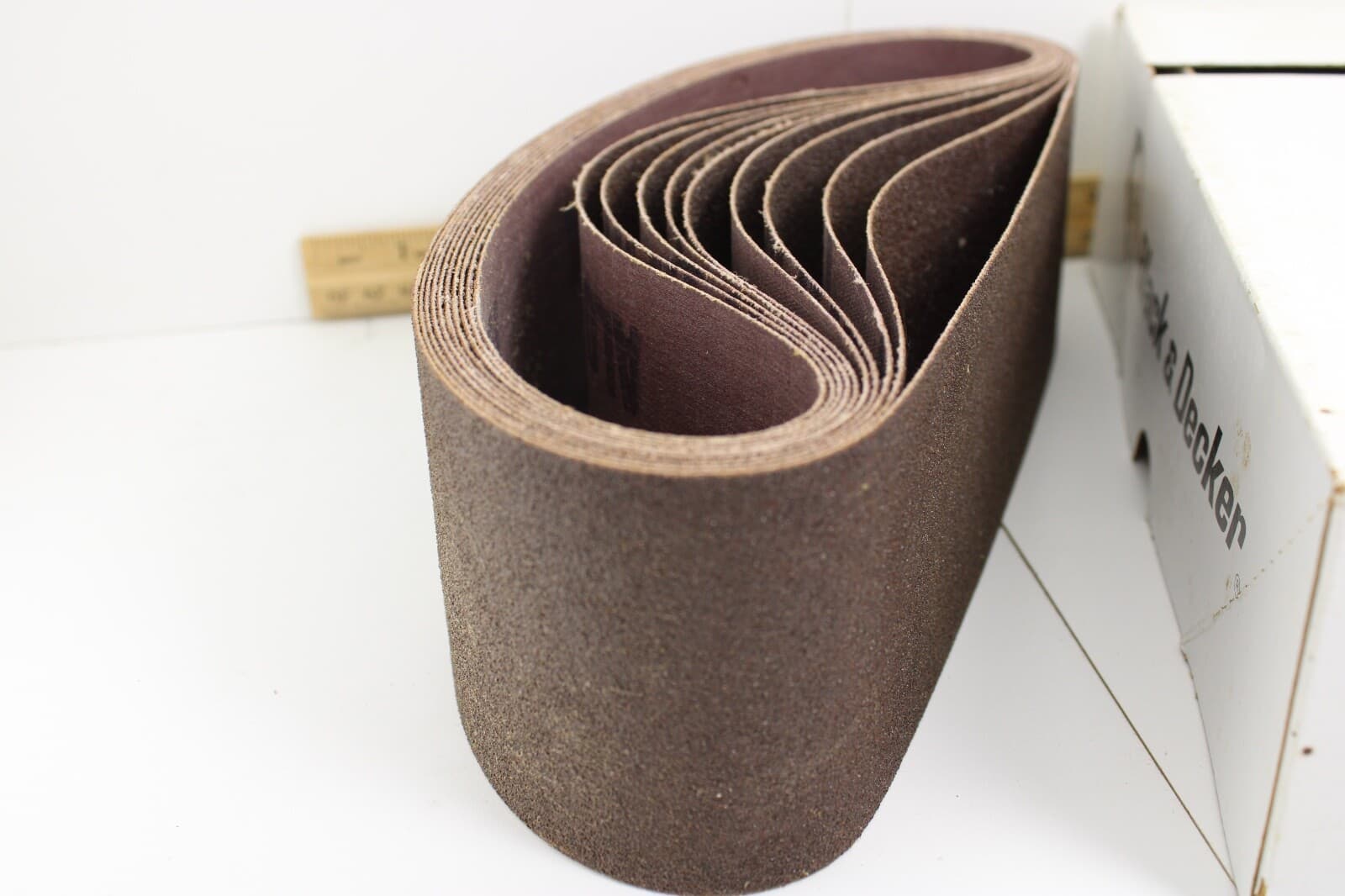 Black & Decker 58374 3" X 24" Sanding Belts 60 Grit (Box of 10) NOS 2