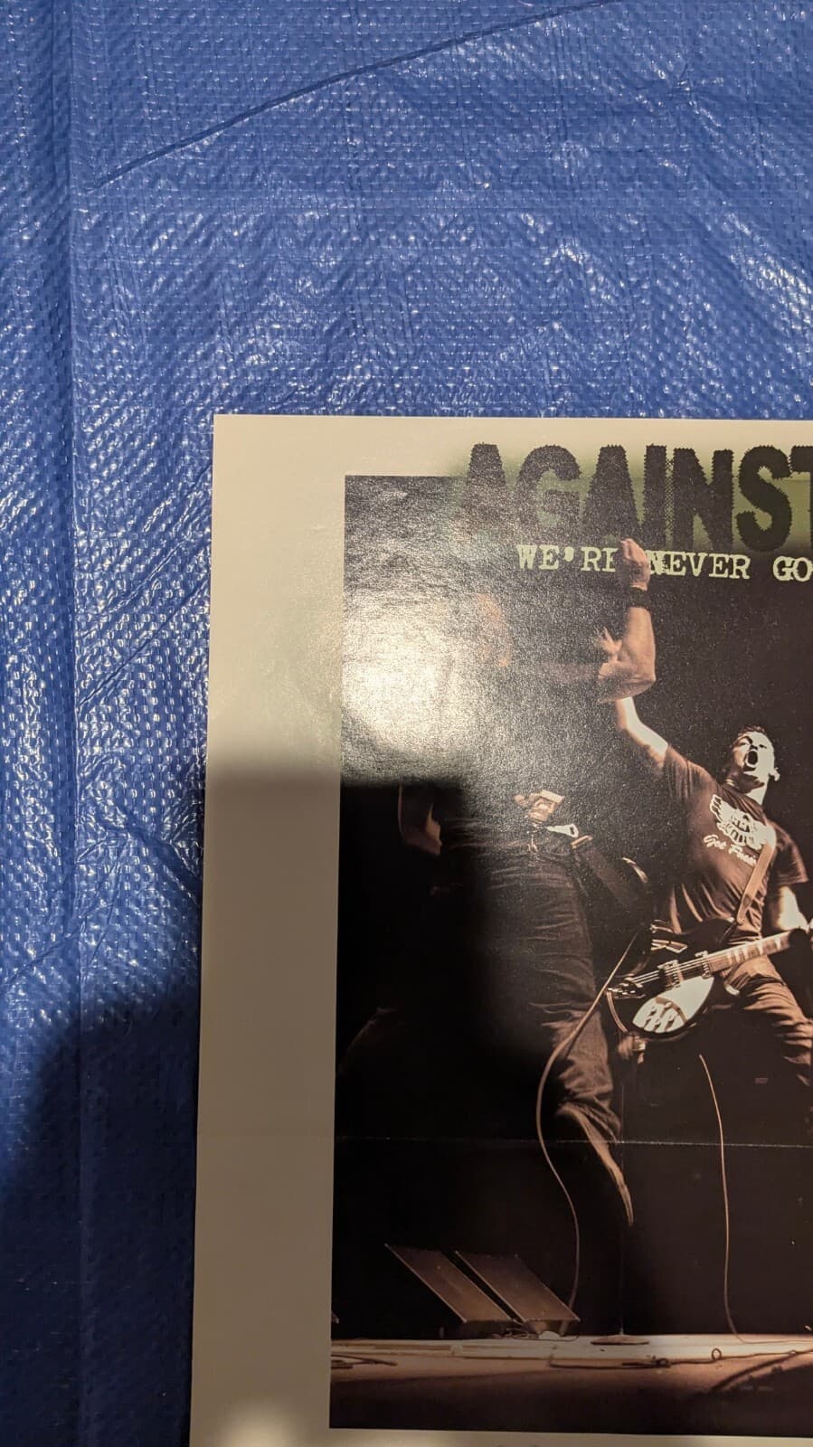 Against Me We're Never Going Home Original Promo Poster 5