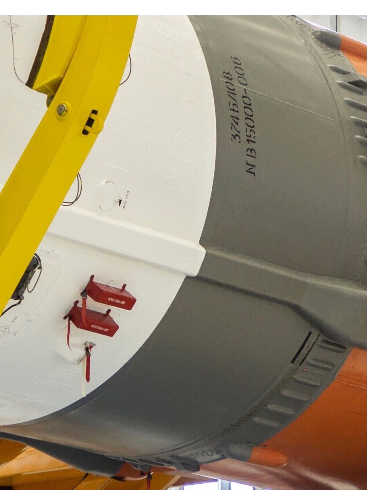 Soyuz MS-26 Control tag ribbon 577 Astronaut D. Pettit Cosmonaut Vagner Ovchinin 2