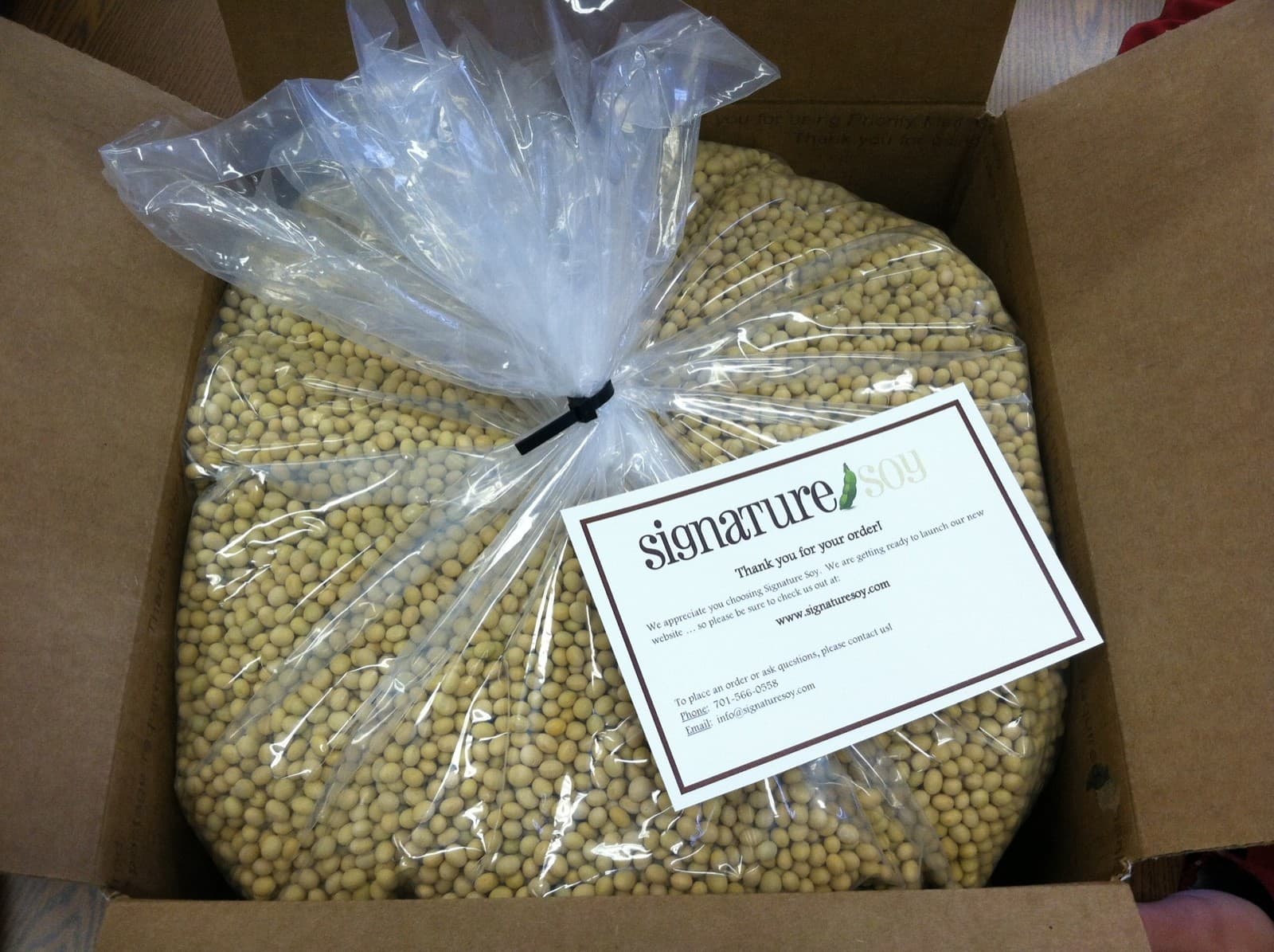 Signature Soy NON-GMO Soybeans for Natto 1.5, 13 or 20 lbs Grown in ND & MN 3