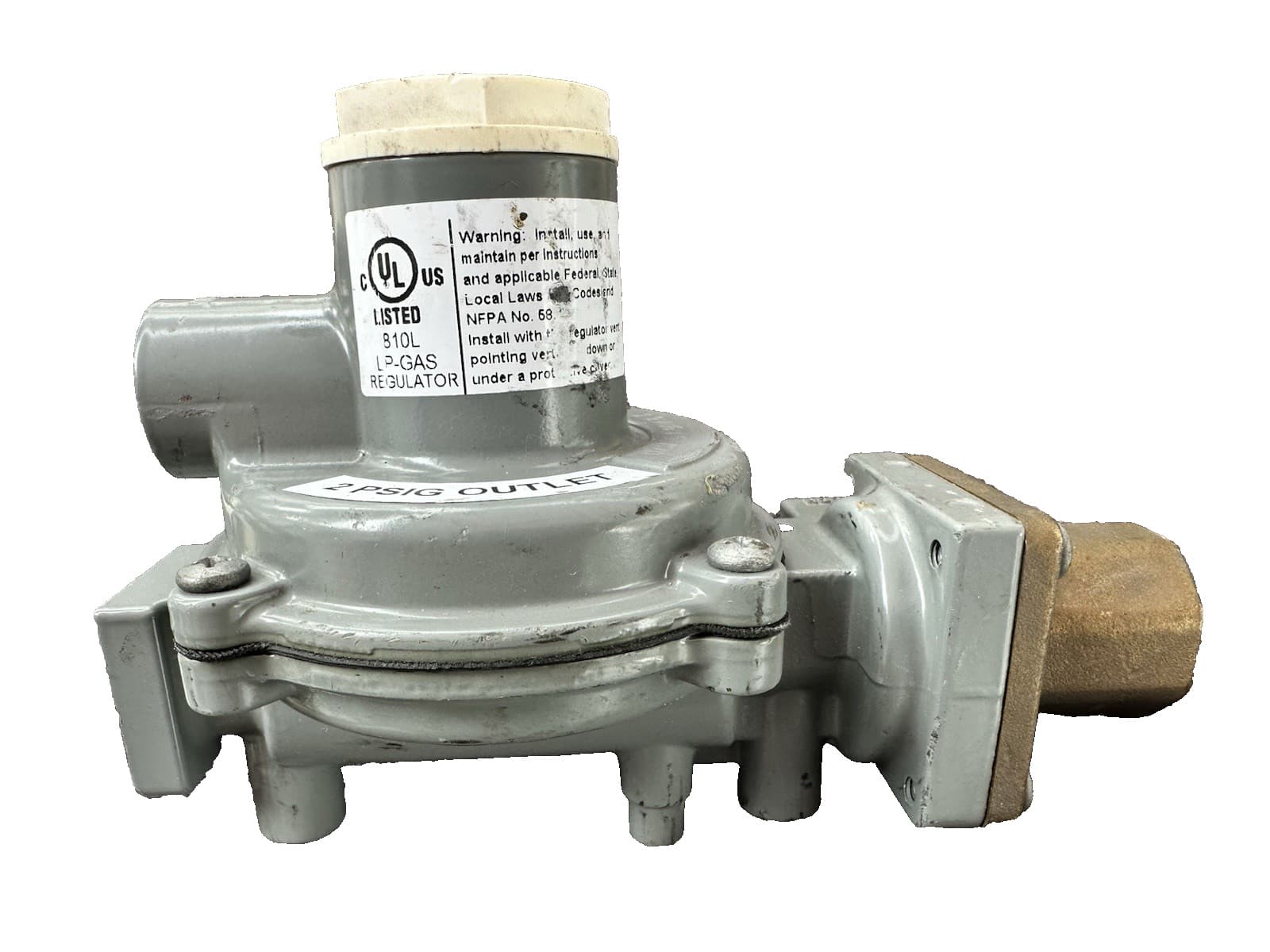 Fisher Type R232E-HBH Integral Two psig Service Regulator New 2