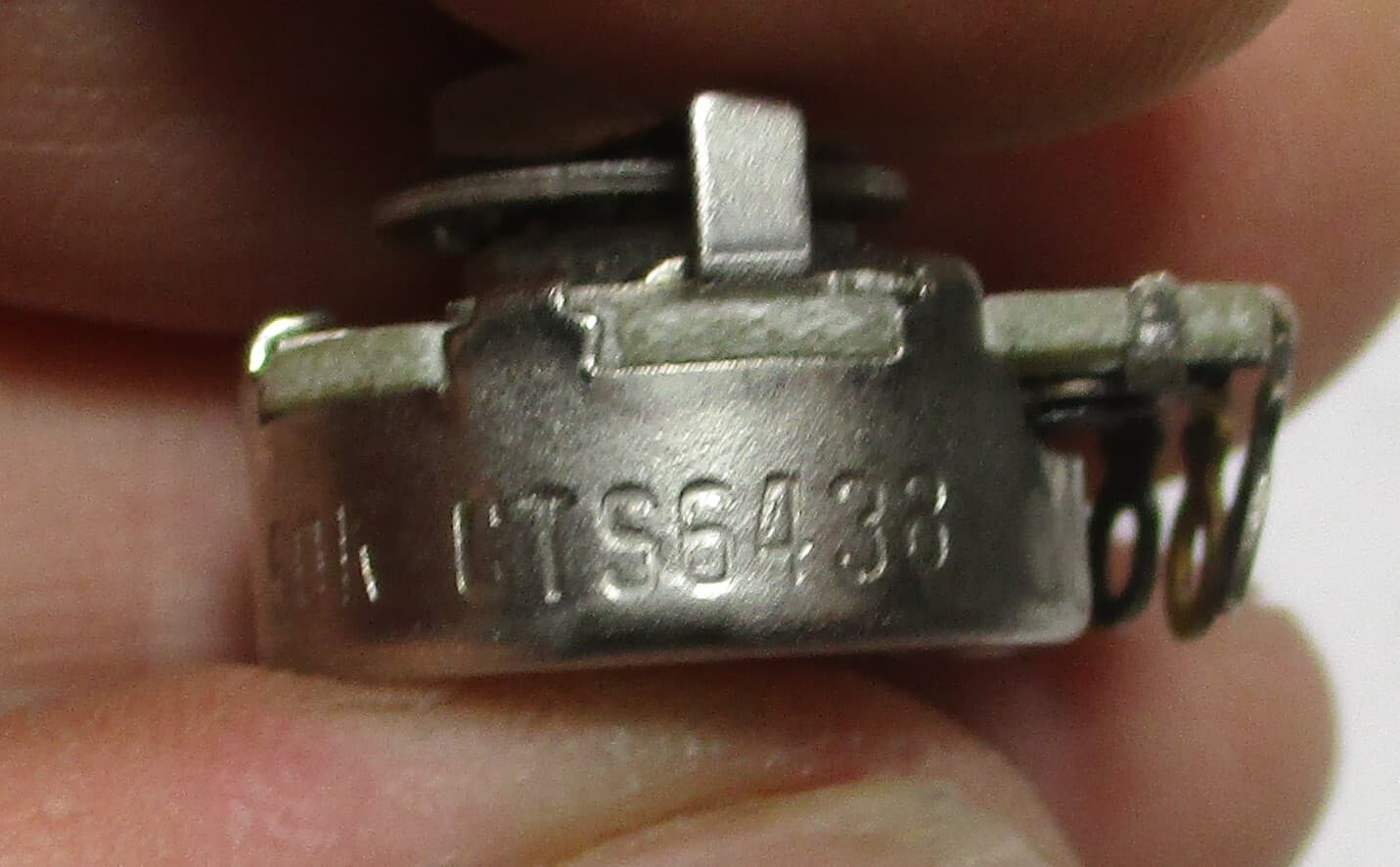 CTS CTS-6438 RV5NAYSD503A 50K Ohm Linear Taper 1/8" Shaft Potentiometer NOS 5