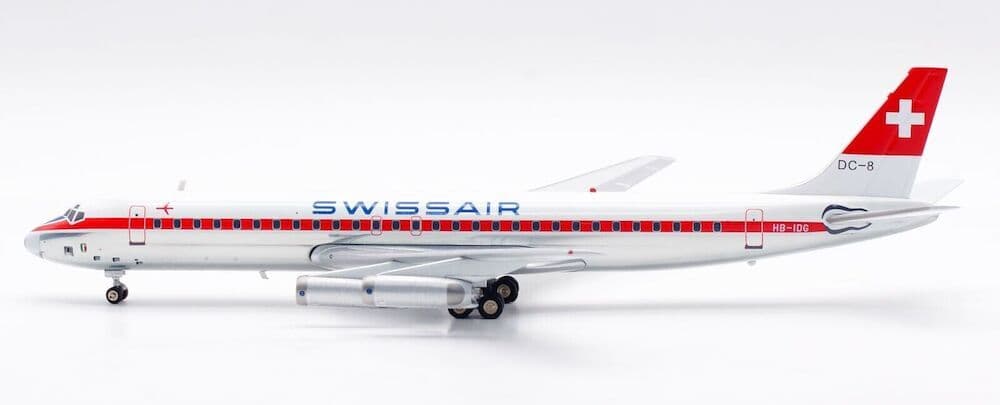 Inflight B-862-IDG-P Swissair Douglas DC-8-62 HB-IDG Diecast 1/200 Jet Model New 4