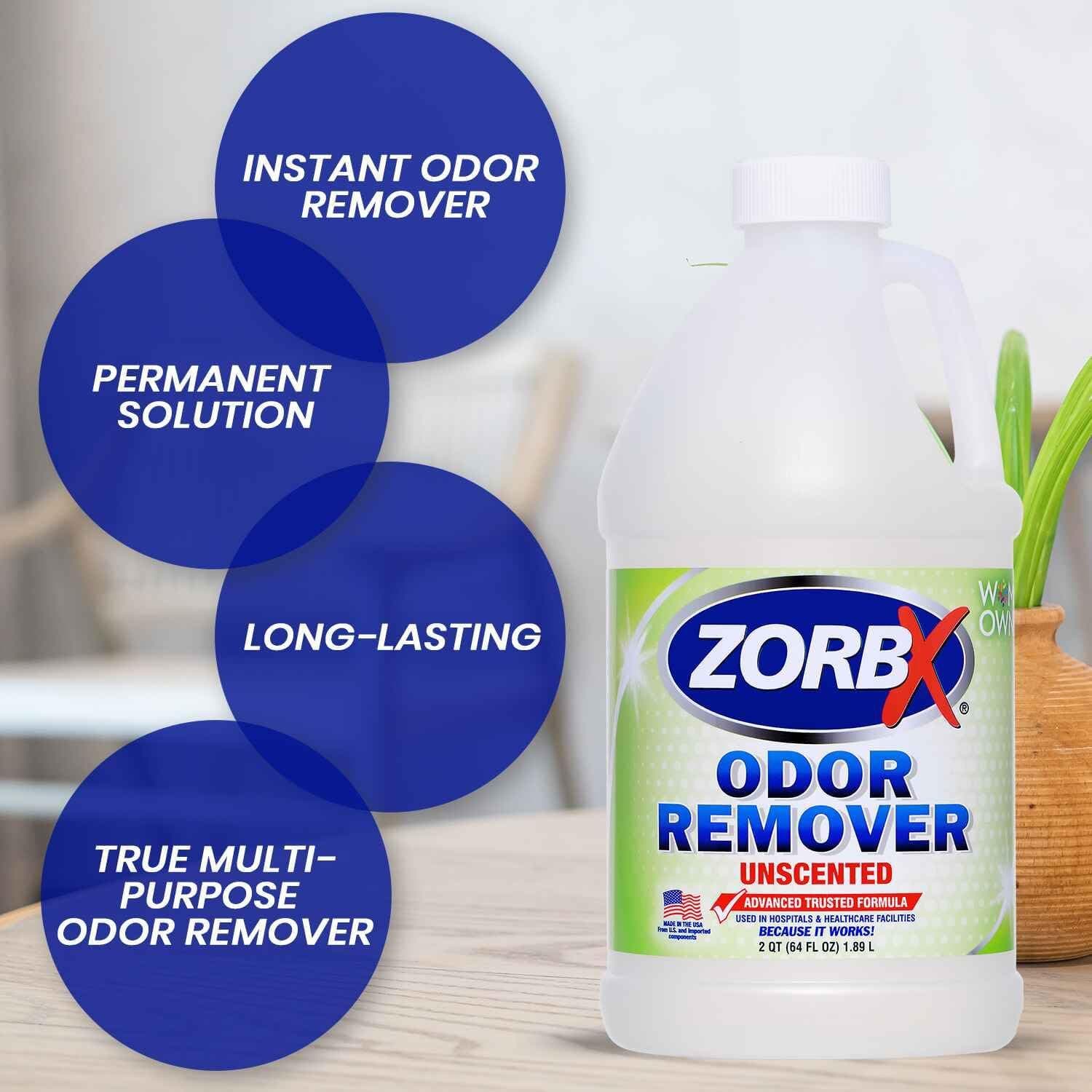 ZORBX Unscented Odor Eliminator for Strong Odor - Used in Hospitals & Healthc 2