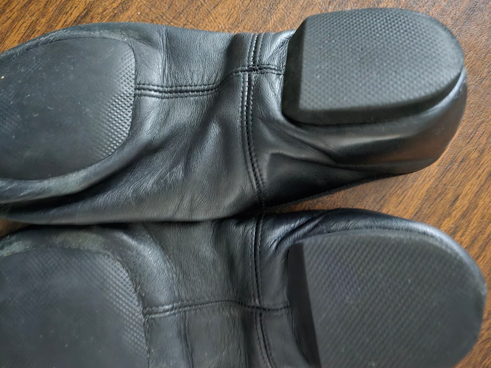 Capezio Black Leather Jazz Shoes Size 8.5 M Women’s 3