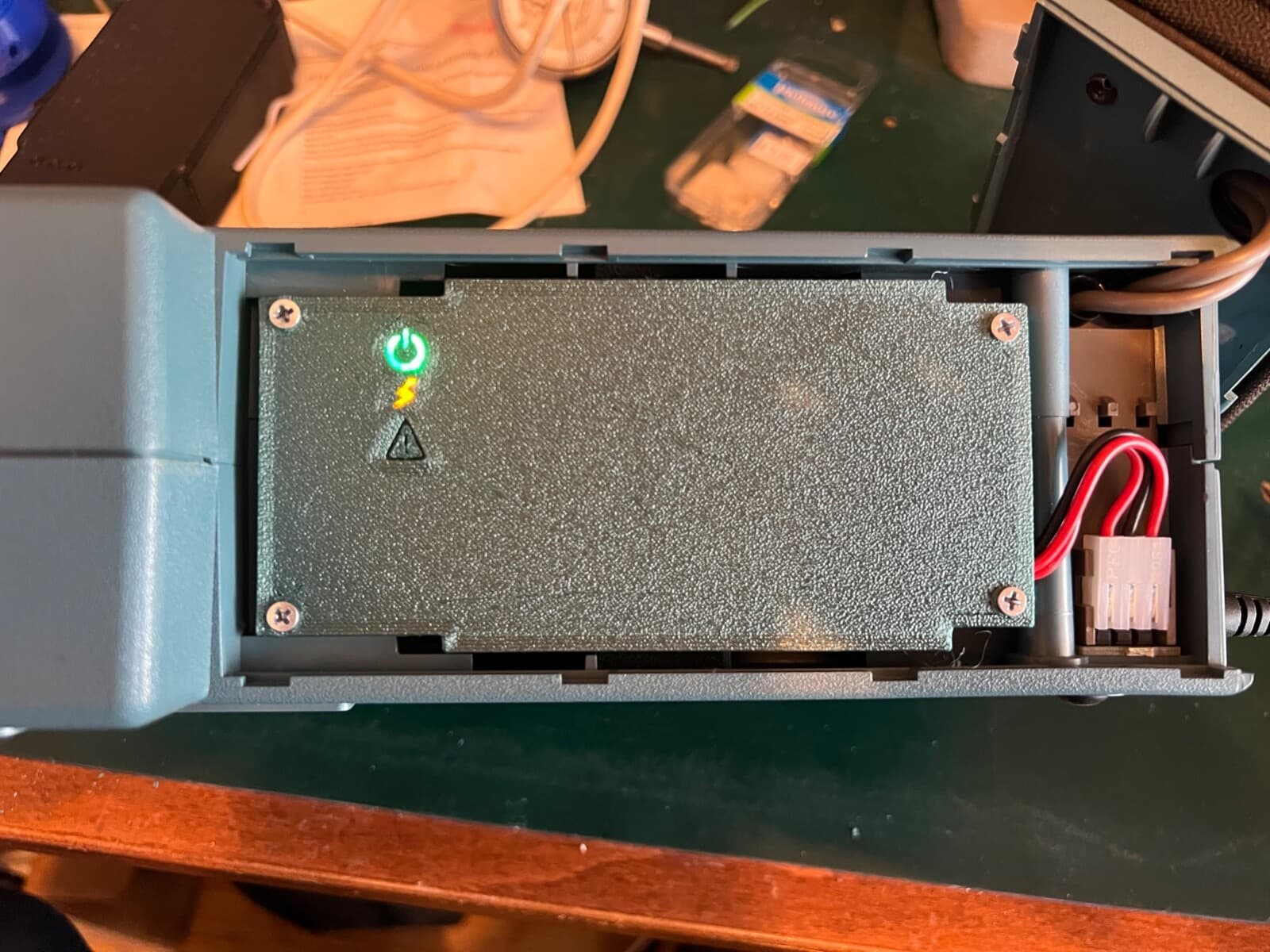 One 3D Printed Battery housing for Tektronix 222 / 224 / 222PS battery module 4