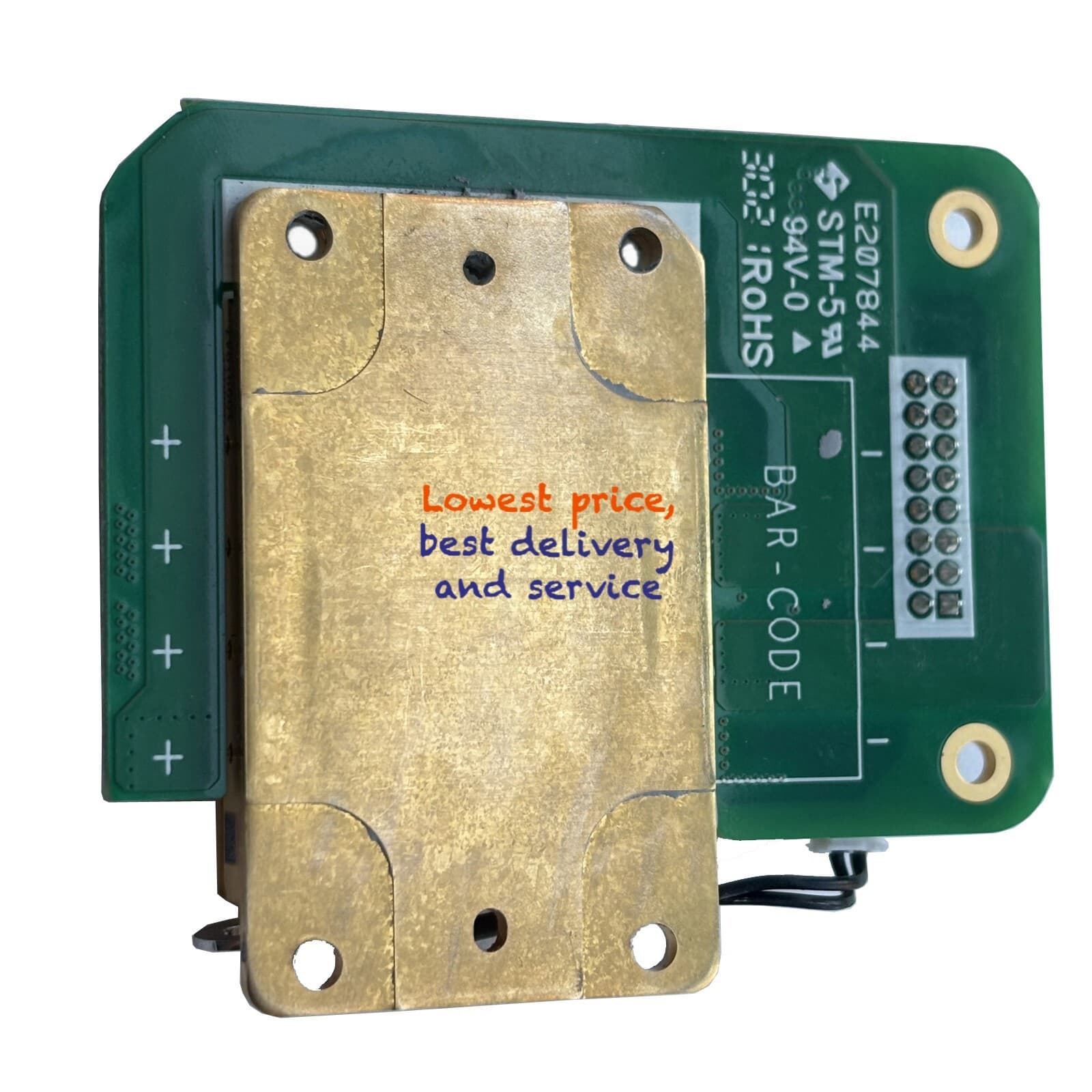 1PC NICHIA 455nm 125W NUBM37 Blue Laser Diode Arrays Chip with PCB board（Random） 2