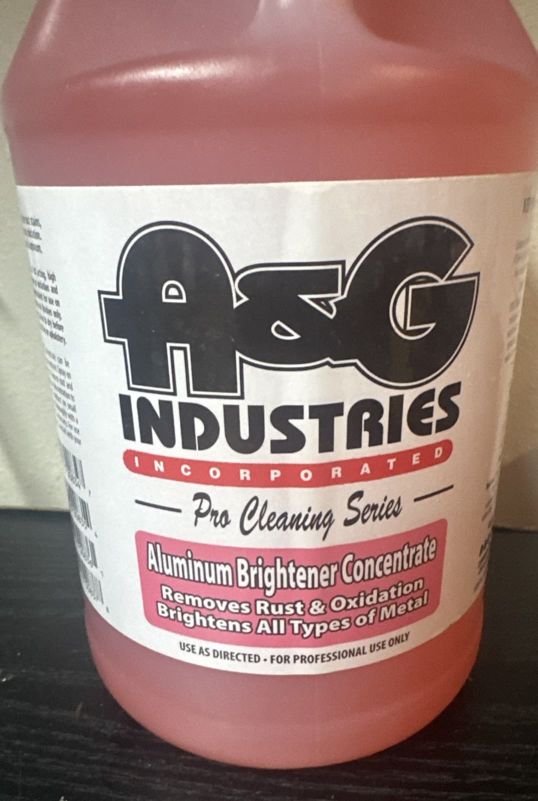 Aluminum Brightener Concentrate Removes Rust Oxidation Brighten All Metal 1 Gal 2