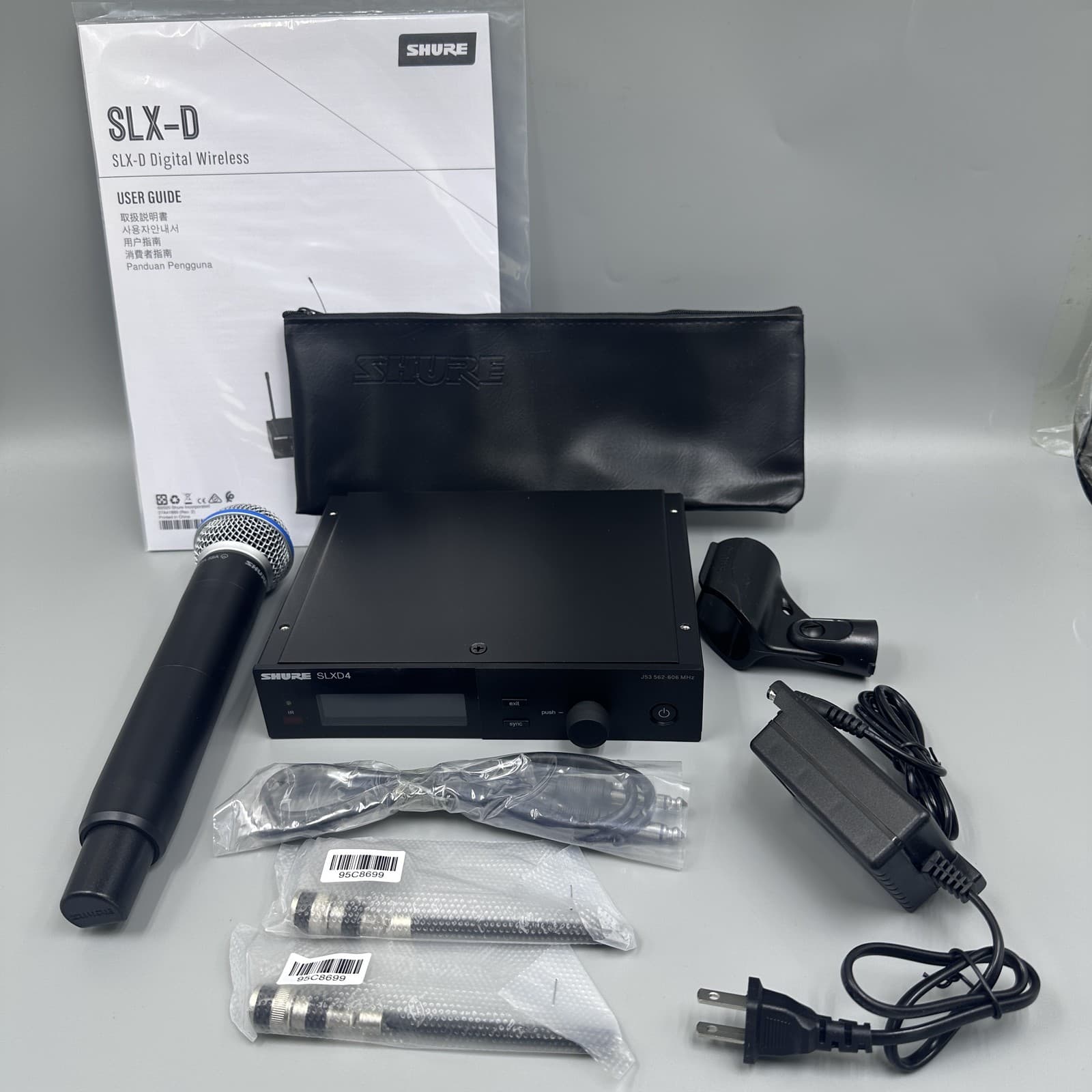 SLXD4 / Beta58A Handheld Wireless Vocal System w/ BETA58 Microphones Express 2