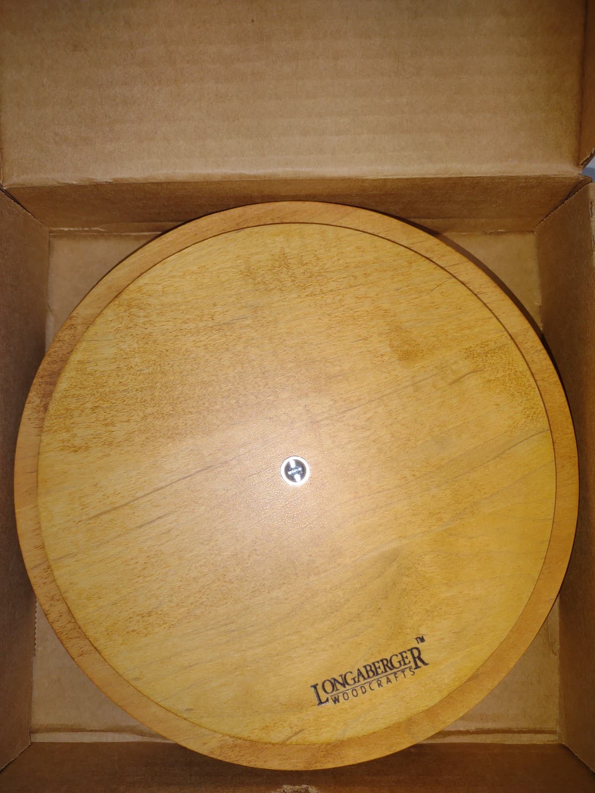 Longaberger Jingle Bell Basket Woodcrafts Lid Red 4