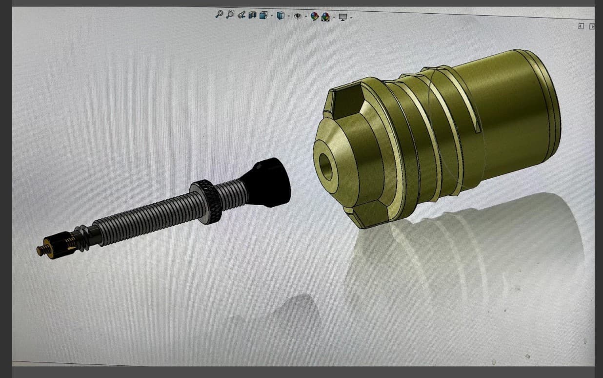 Fizzy Fitting  - Add CO2 Carbonation to the Pinter 3 Hopper Port - Turnkey Kit! 3