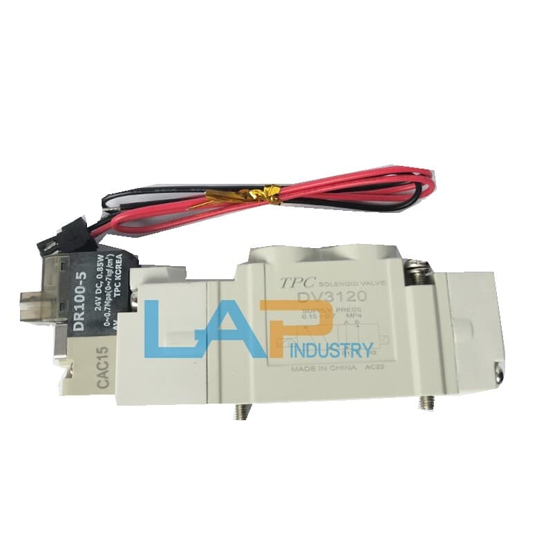 1PCS New For TPC DV3120 DV3120-5H-01 24VDC Electromagnetic Valve 4