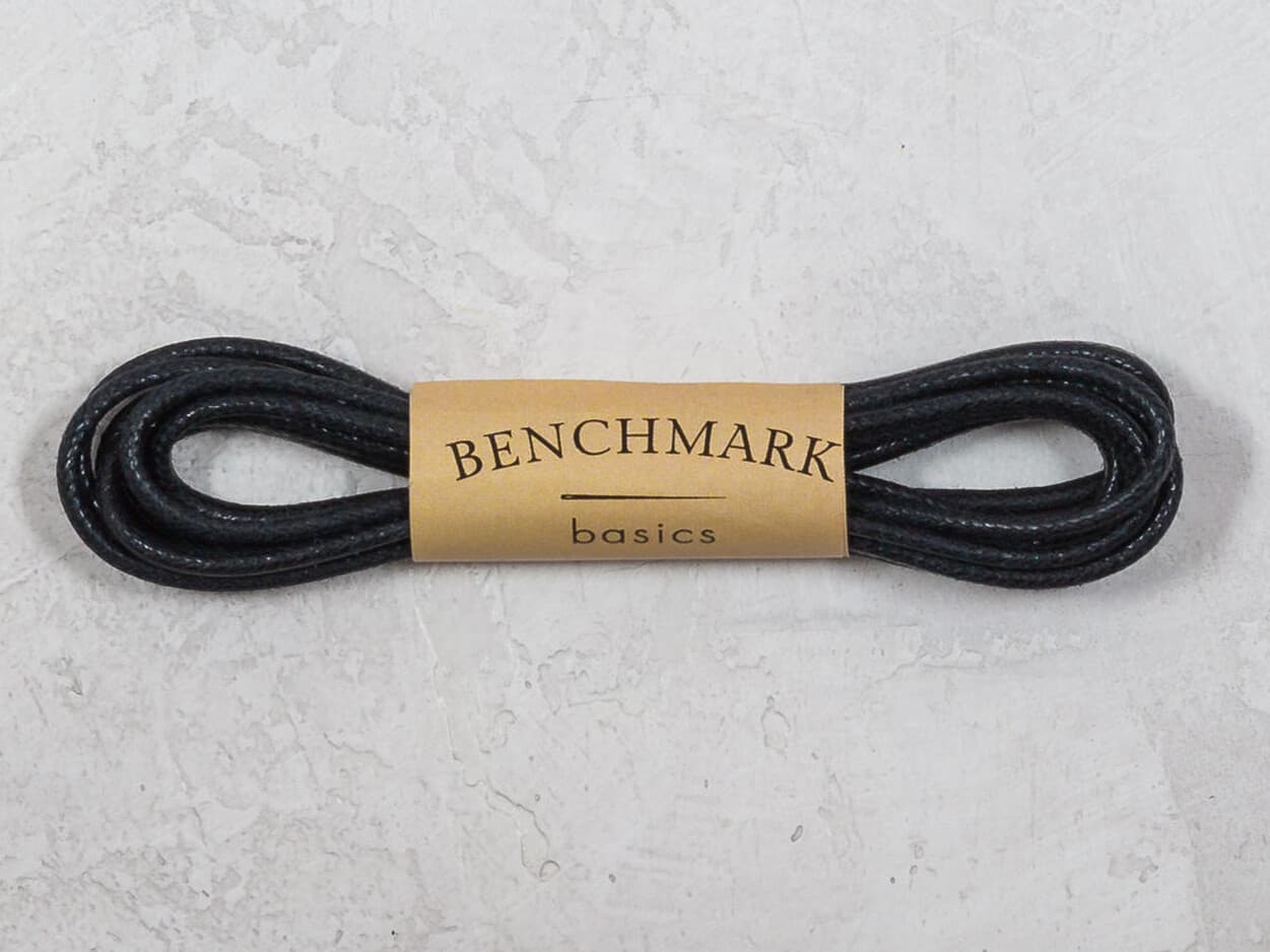 Benchmark Basics Waxed Cotton Dress Shoe Laces (2 Pairs) 27", 30", 33" or 36" 4