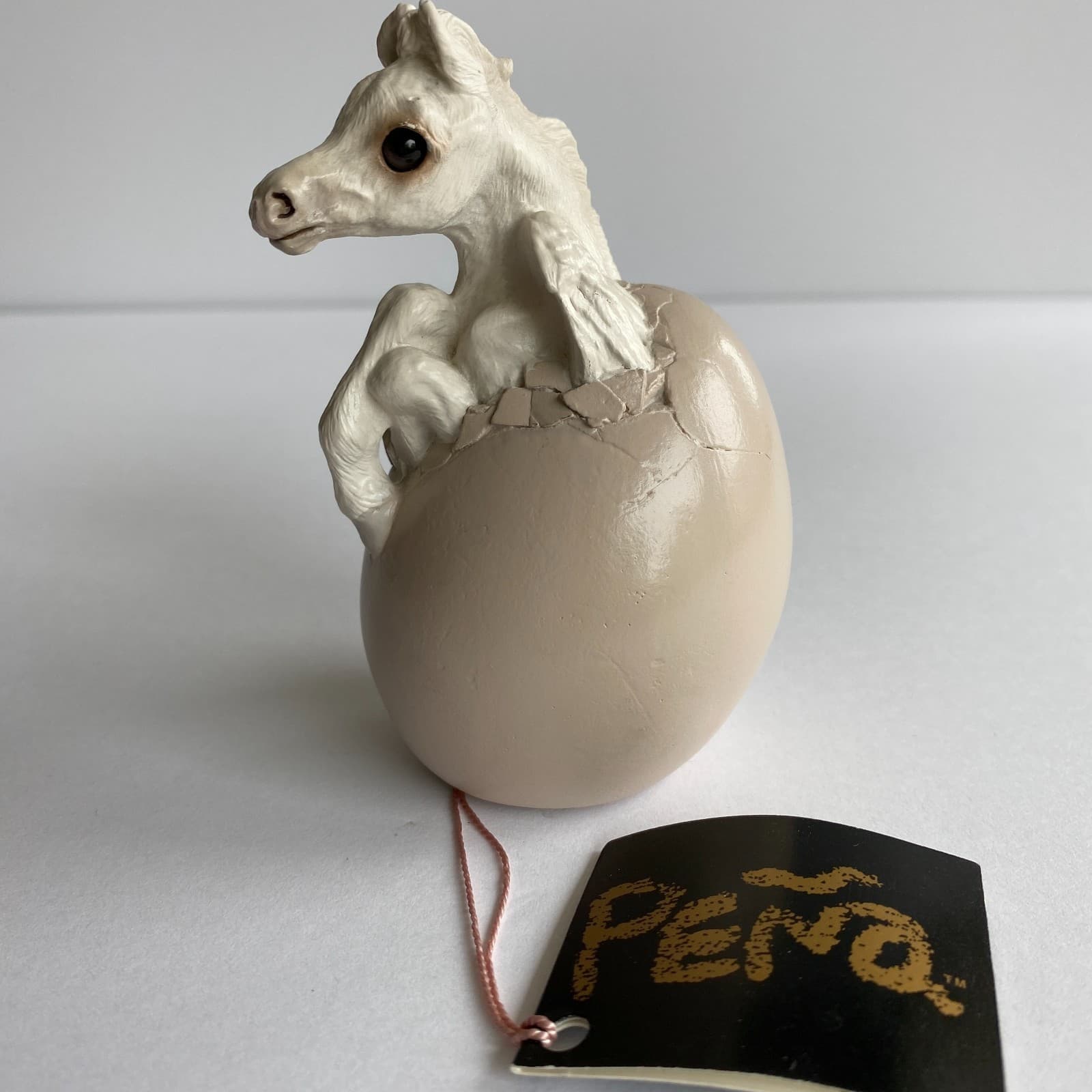 Windstone Editions Hatching Pegasus Horse Egg figurine 1991 Design 2