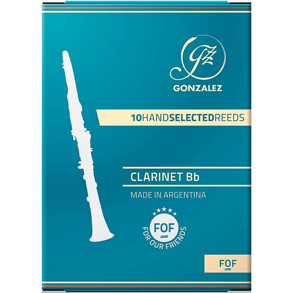 Gonzalez F.O.F Bb Clarinet Reeds Strength 3 2