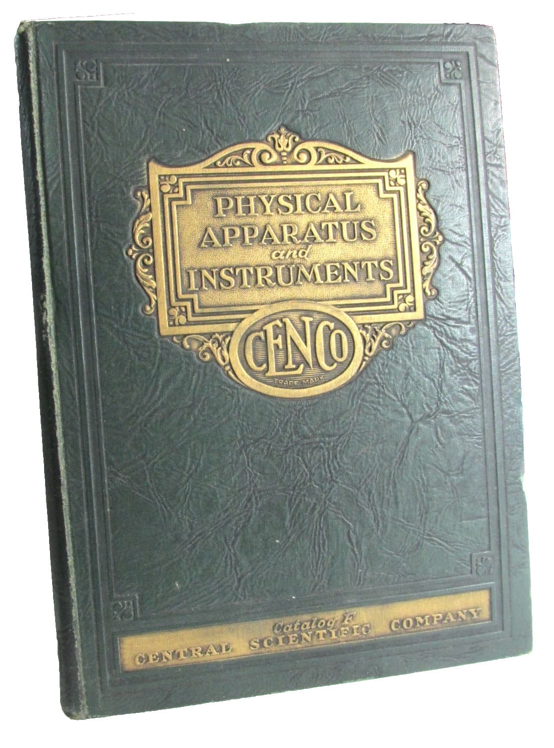 1929 CENTRAL SCIENTIFIC CO. CATALOG F Physical Apparatus, Microscopes, Scales