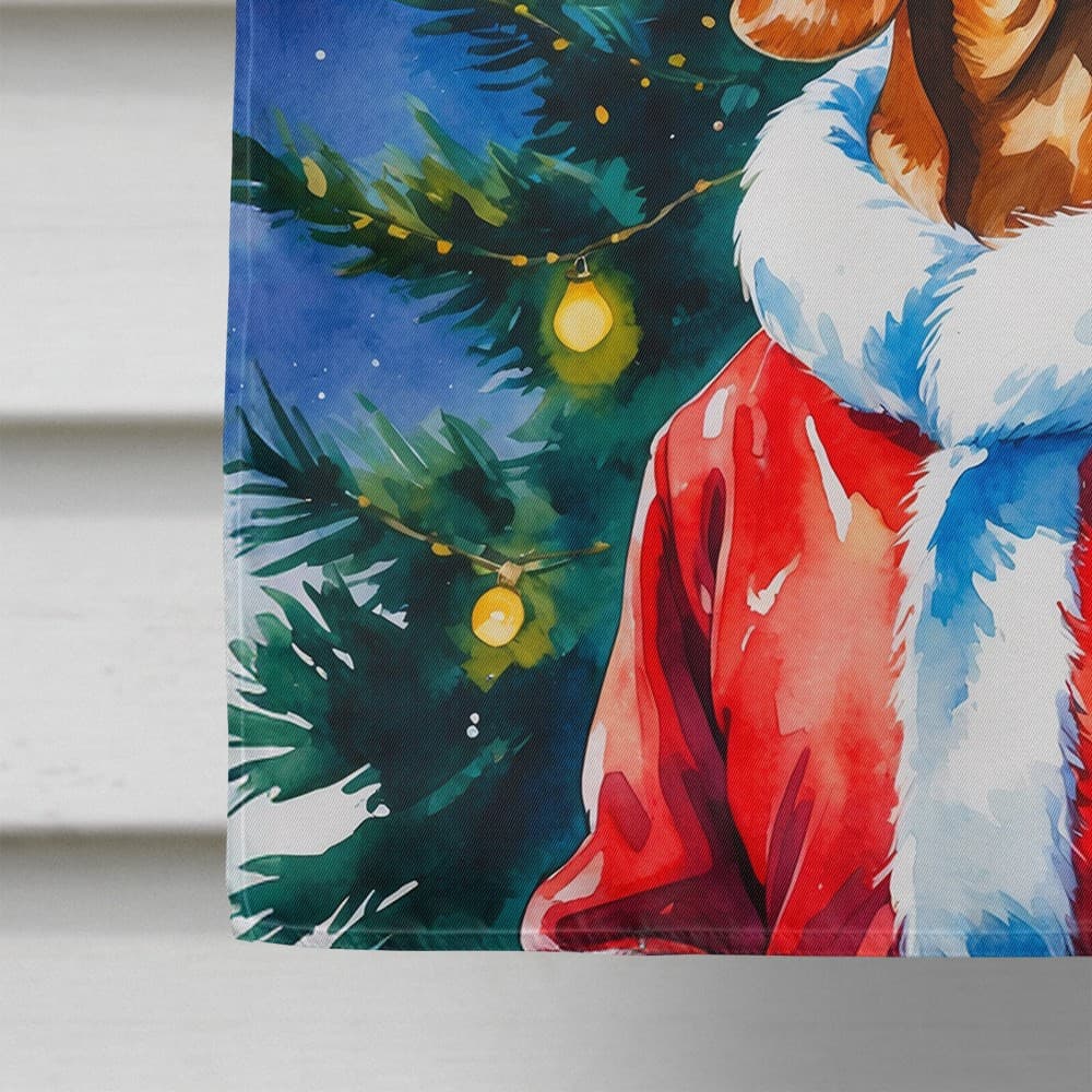 Vizsla Christmas Flag Canvas House Size DAC8515CHF 4