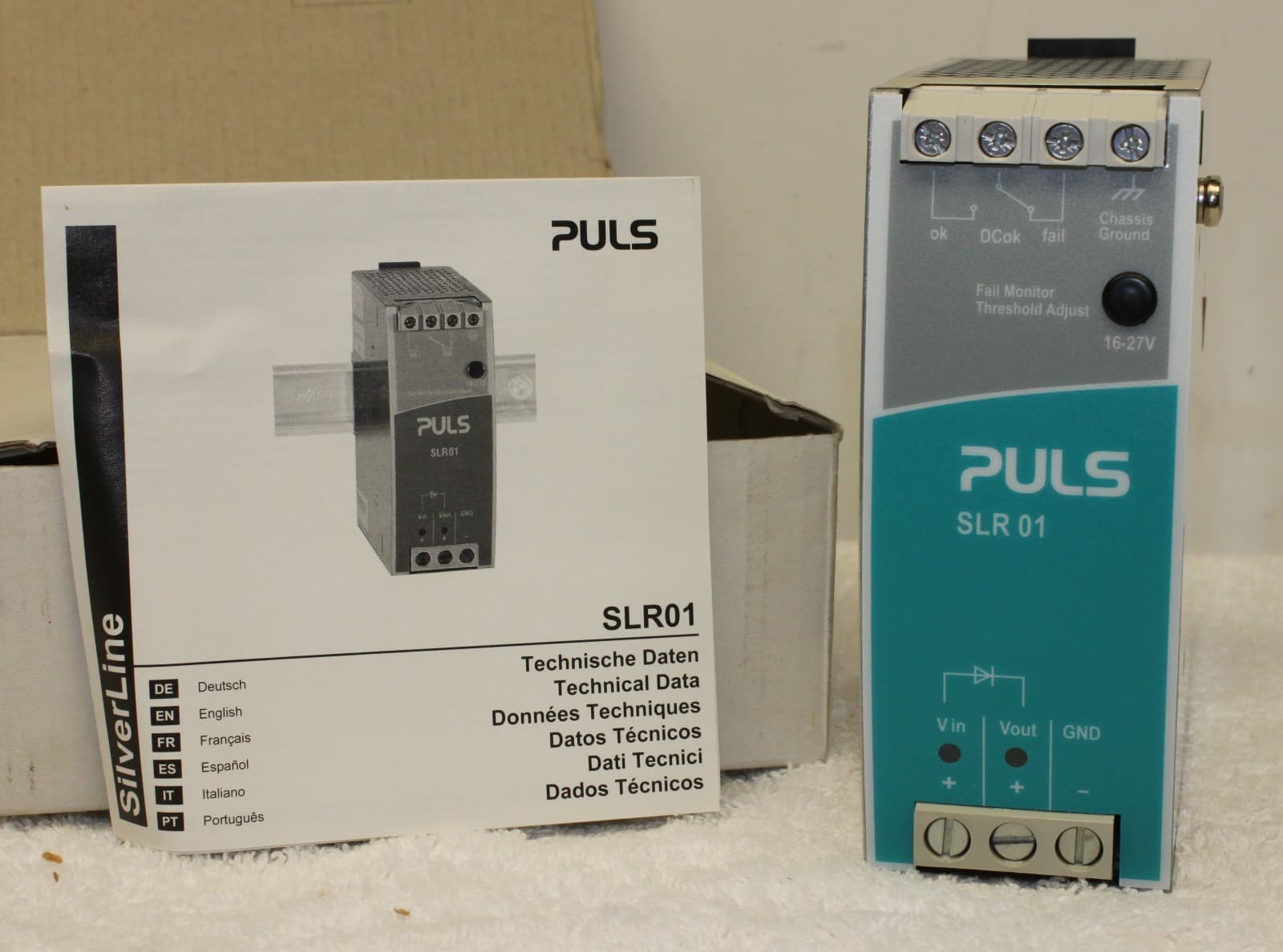 PULS SLR01 Single Redundancy Module **NEW IN BOX**