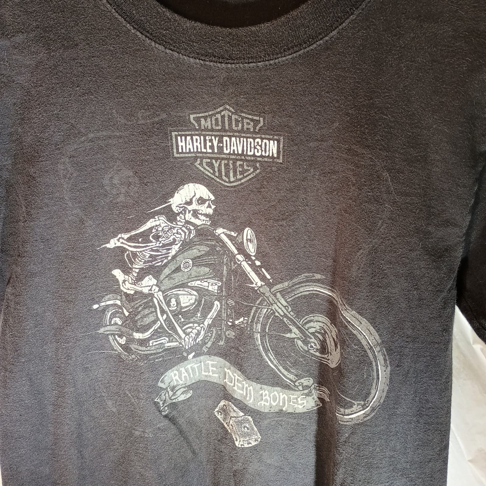 Harley-Davidson T-shirt Youth XL Black Widow Harley-Davidson Port Charlotte Fl 2