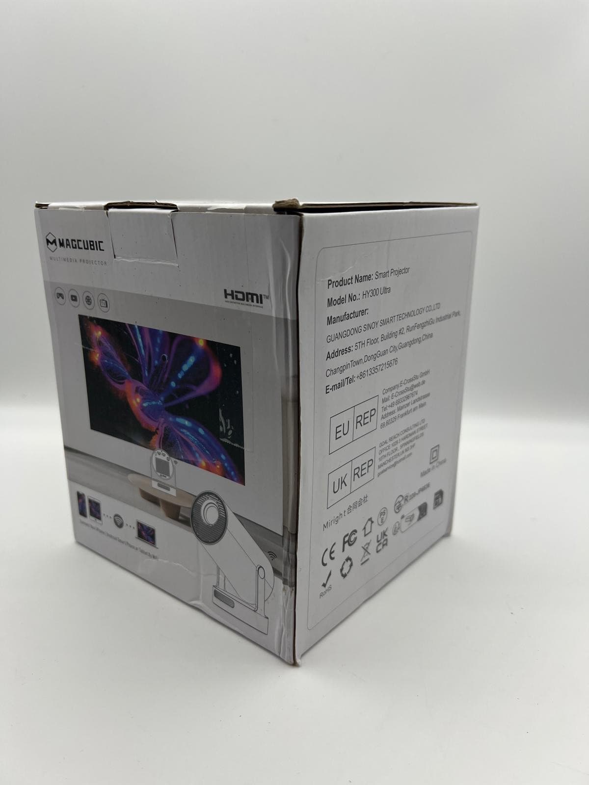 Magcubic HY300 Ultra Mini Projector 4K Support with WiFi 6 and Bluetooth 5.4 3