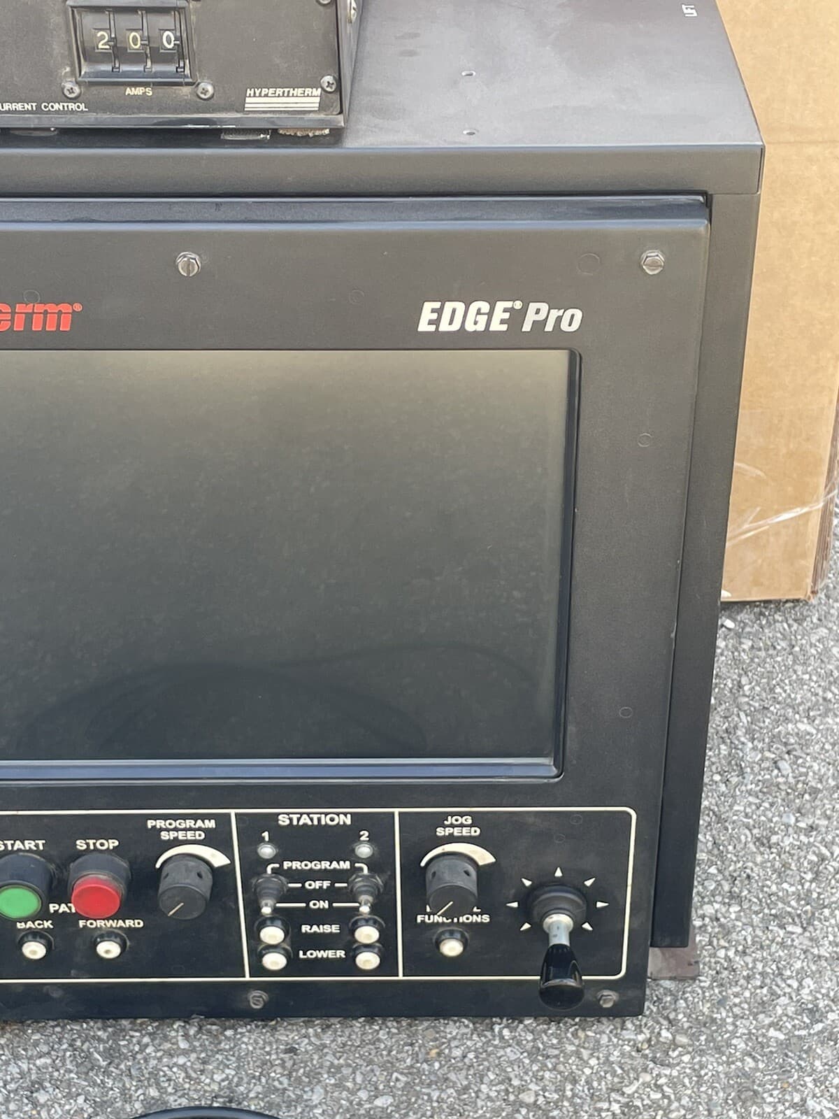 Hypertherm Edge Pro Shape Cutting System CNC 090046 & Remote Current Controls 3