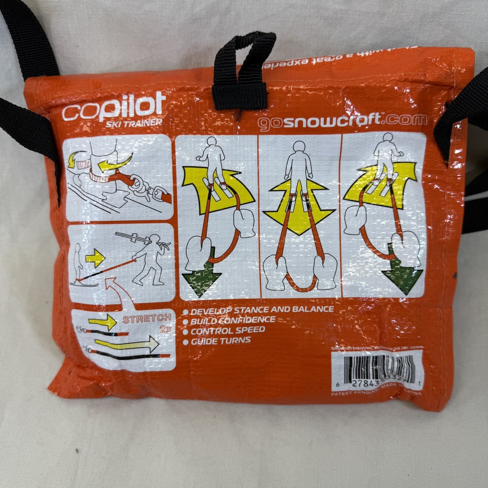 Snowcraft Copilot Ski Trainer - Boot Control System Control Speed & Turns 3