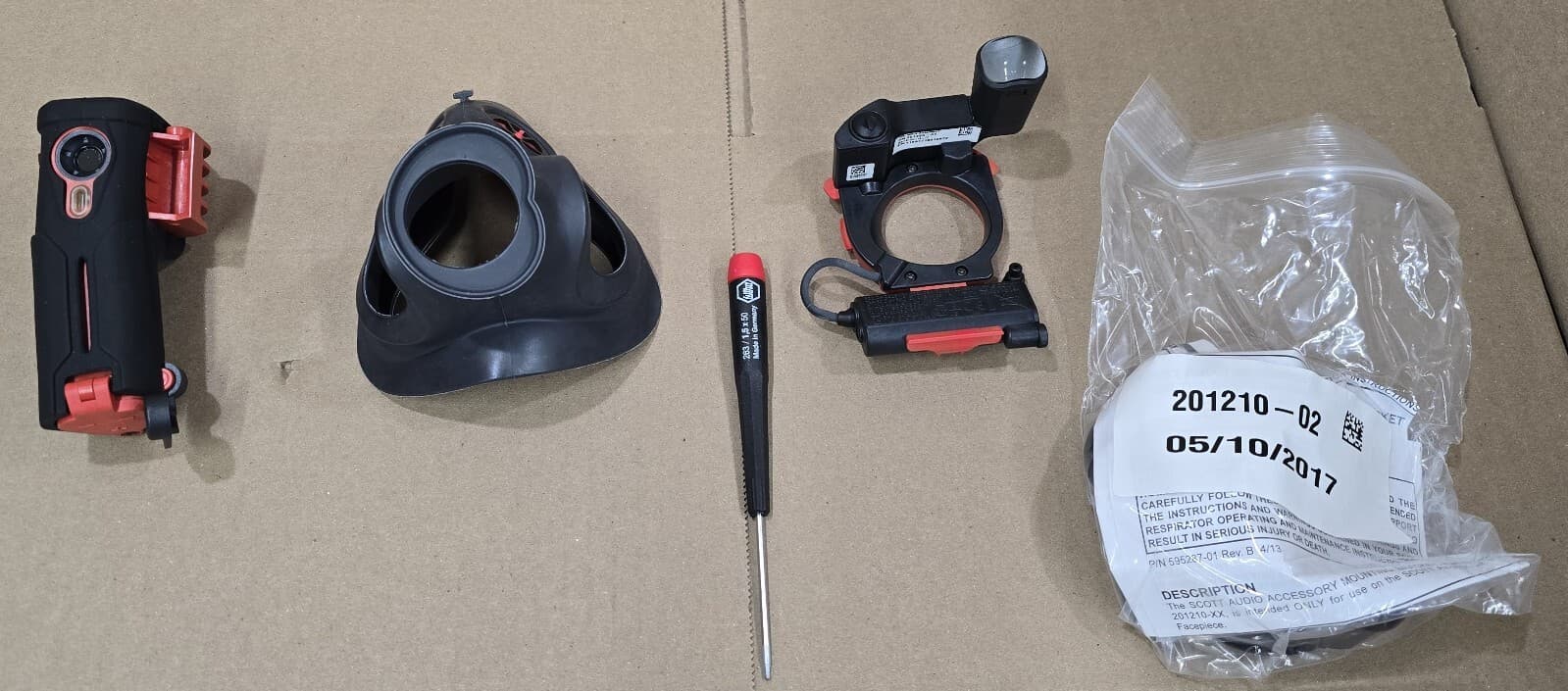 3M Scott Sight Install Upgrade Kit, With Thermal Imager + Nose cup + Accessory 4