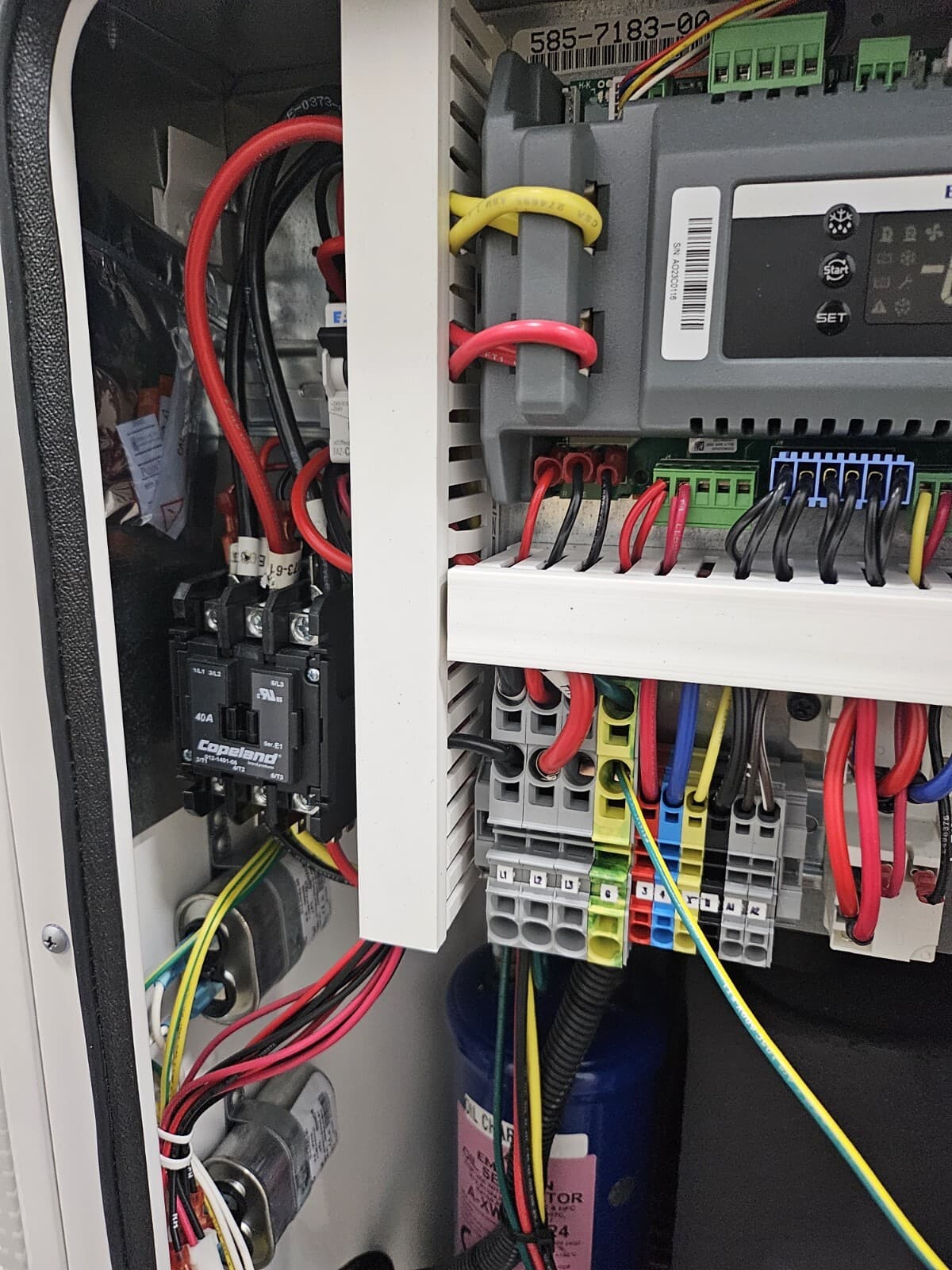 NEW Copeland XFAM-060Z-TFC-081 Med Temp Cooler 6 HP Condensing Unit Walk-In 6