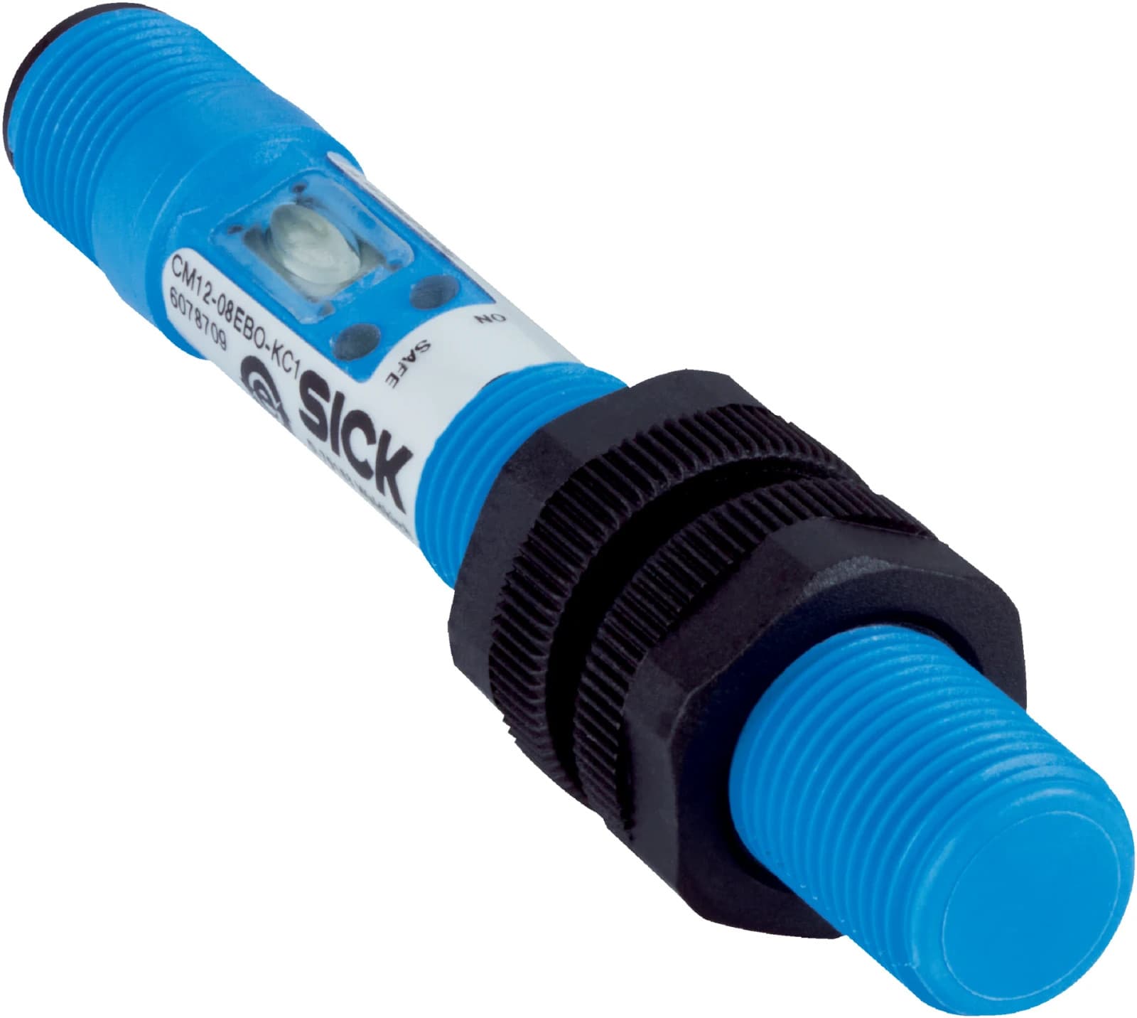 SICK  6051030 CM12-08EBP-KC1 SENSOR PROX CAP 8MM IP68 CYLIND DC 4-wire, Ø 12 mm 4