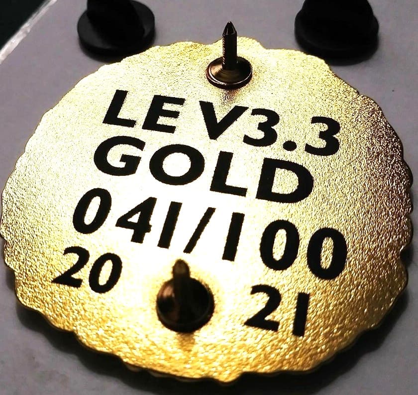 Jimi Hendrix RAINBOW PIN GOLD Plate V3.3 LE100 26 Song LSD Rare Christmas Gift 4