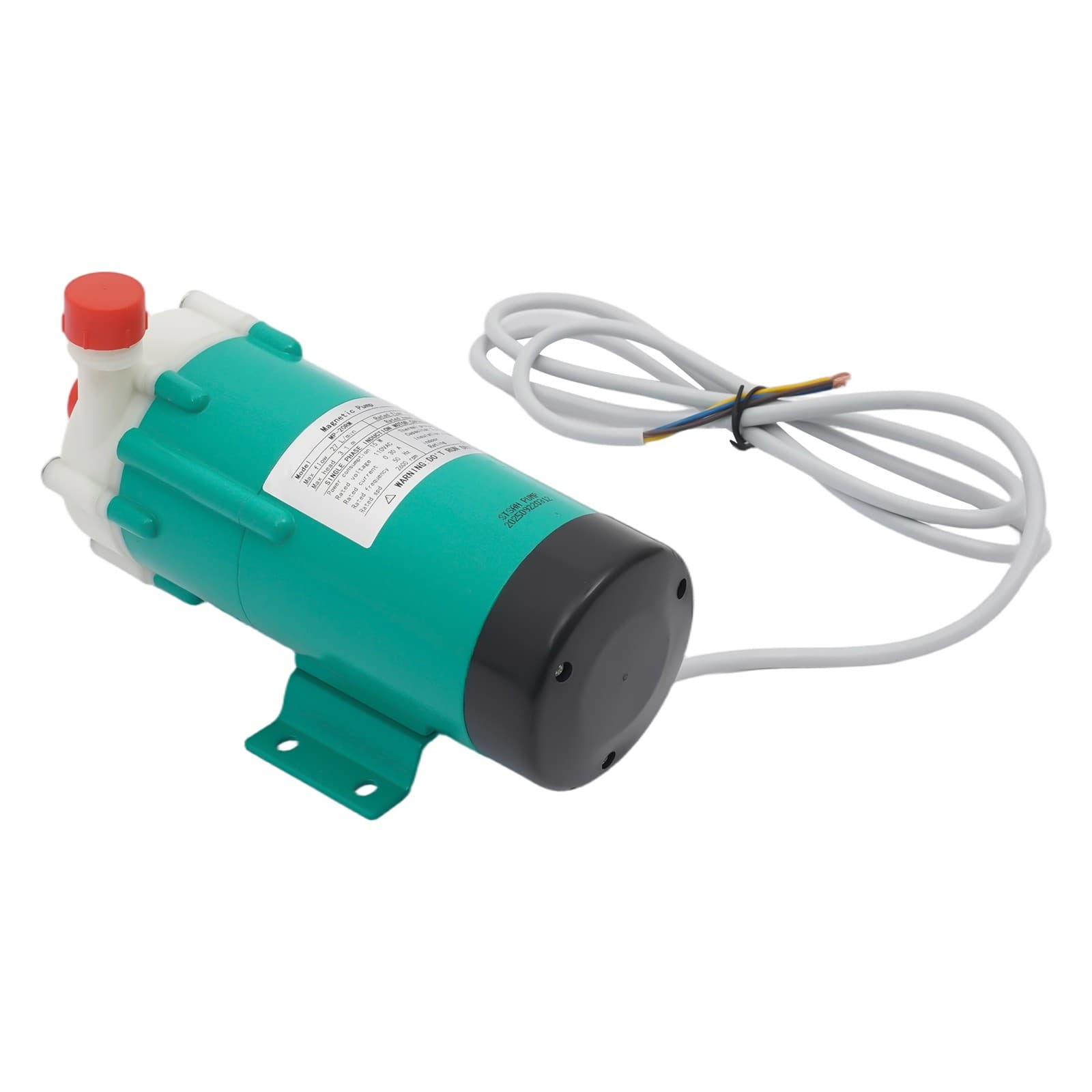 Magnetic Drive Water Pump 7GPM - Food Grade Industrial Pump MP-20R Pump Durable 6