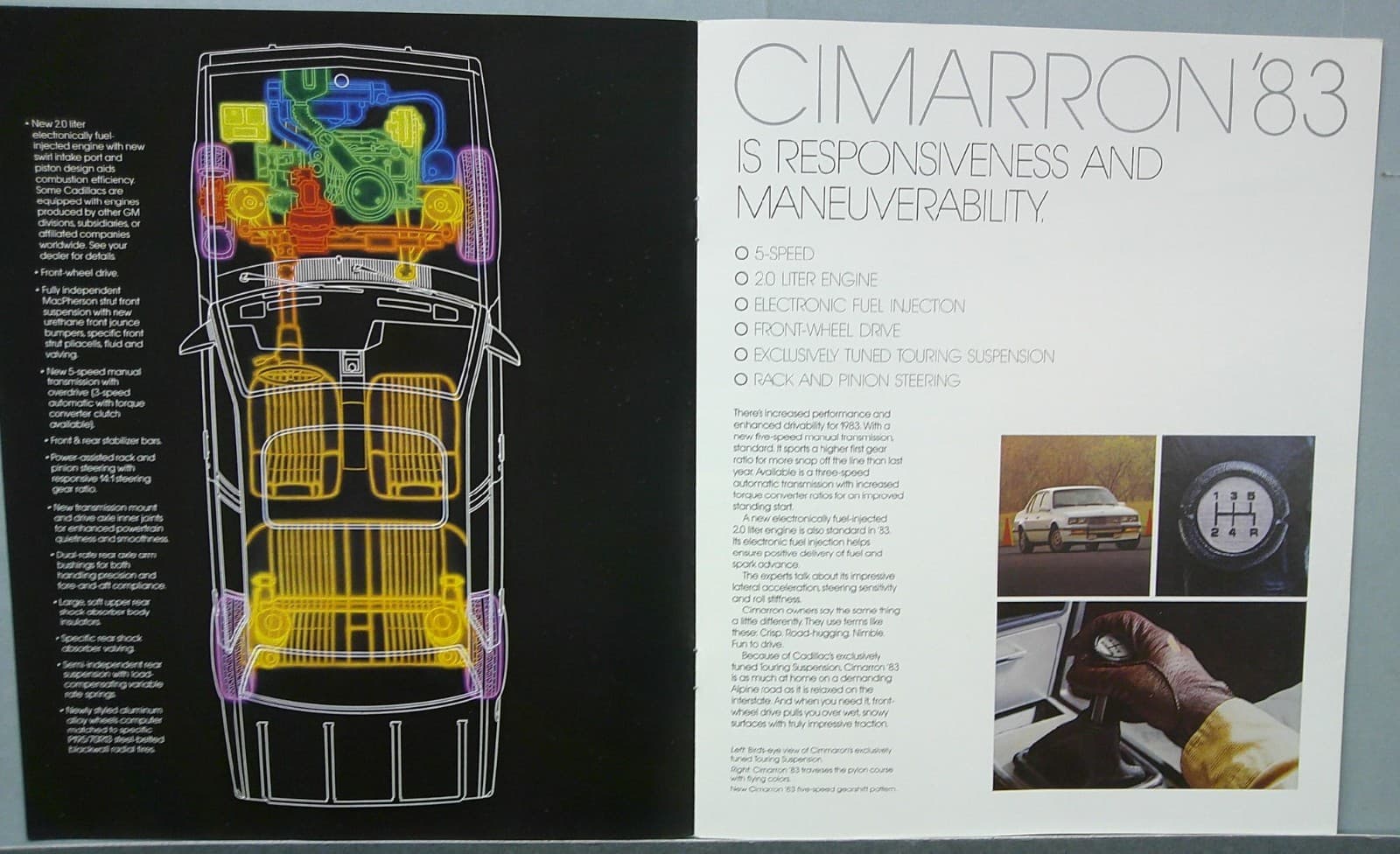 1983 Cadillac Cimarron Sales Catalog 2