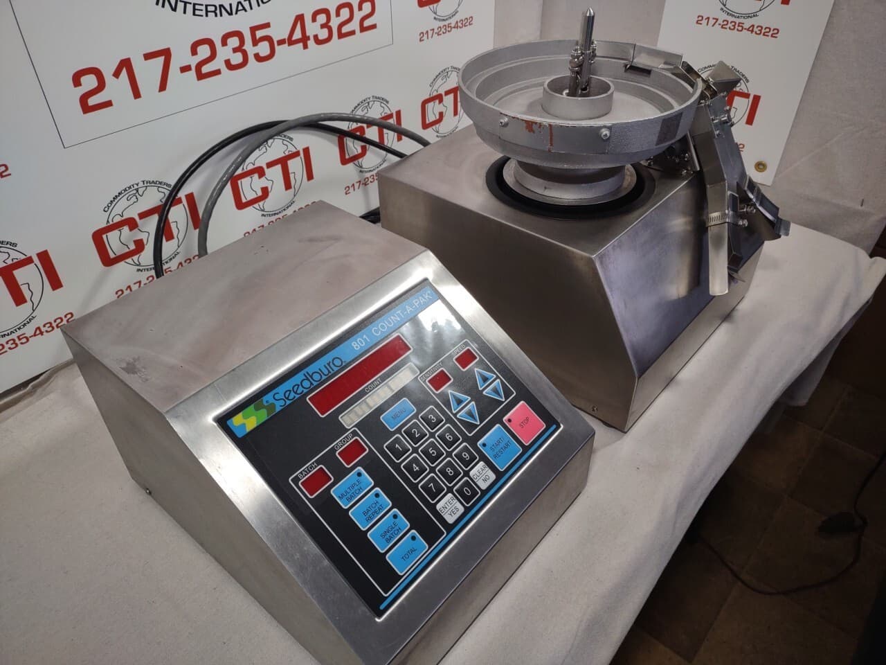 Seedburo Seed Counter, model 801 Count-A-Pak 3