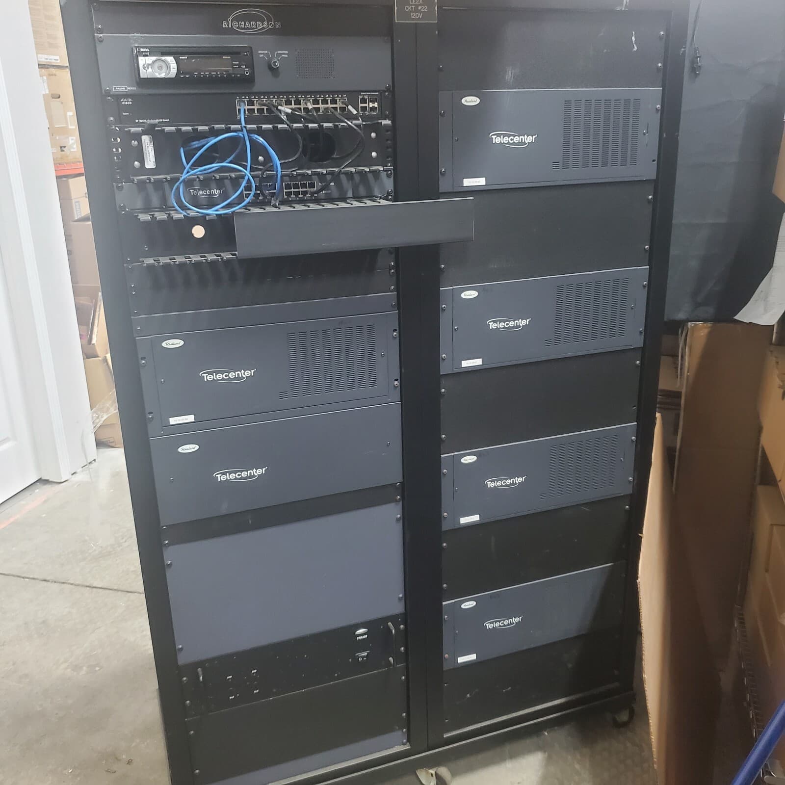 Rauland Telecenter VI VOIP Centralized Gateway TC6000 Retired Working System 2