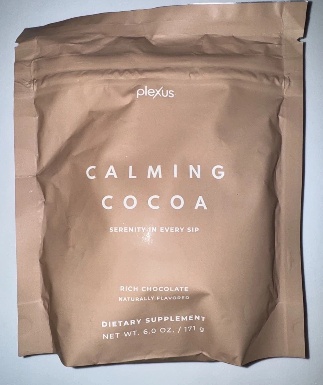 New Plexus Prebiotic Calming Hot Cocoa Powder - “Serenity In Every Sip” 9/26 Exp 3