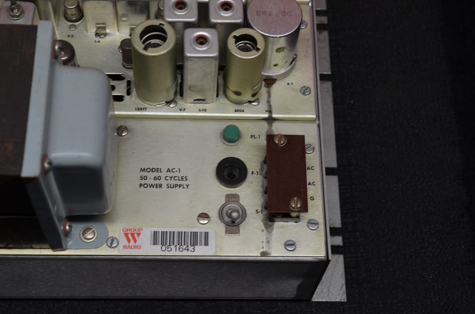 rare vintage Marti Electronics 25C transmitter vaccum tube broadcasting radio 5