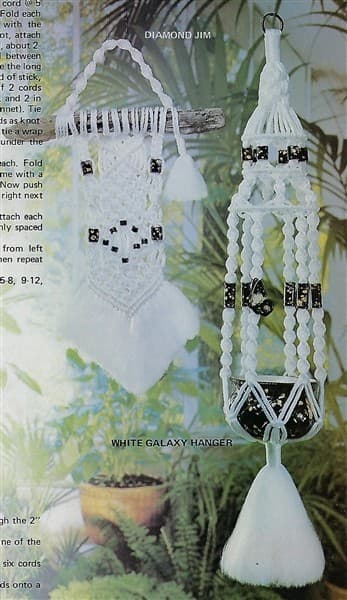 Plant Pot Hanger Patterns in Macrame Show and Tell for Beginners Vol 1 Book ST1 6