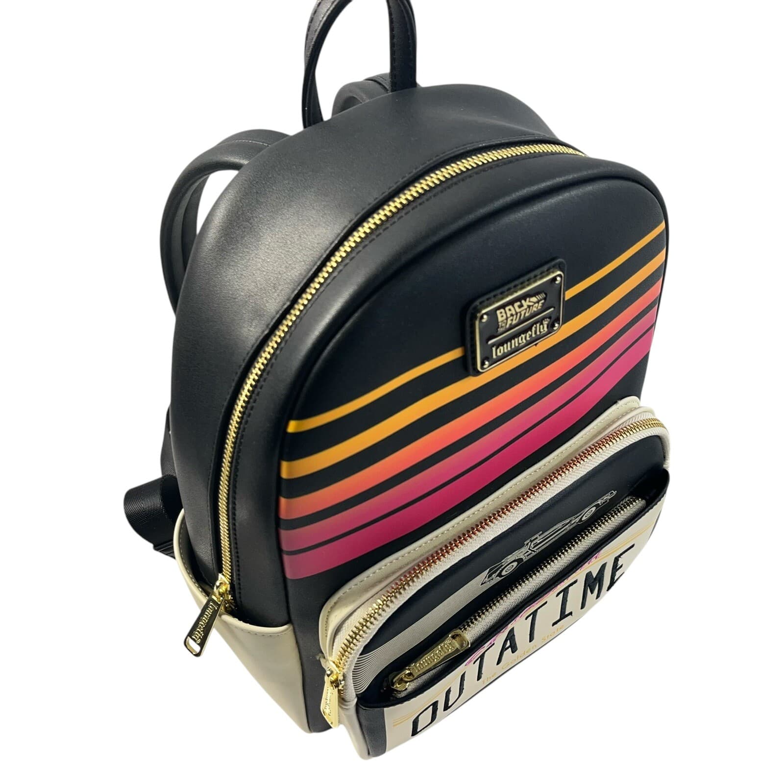 Back To The Future - Outatime Loungefly Mini Backpack/Bag 35TH Anniversary 3