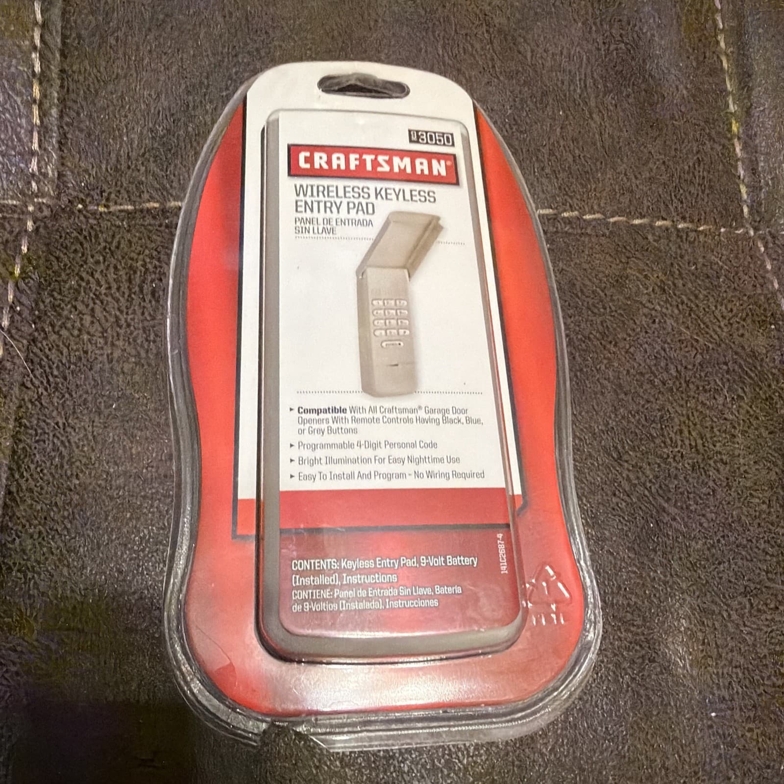 Craftsman 93050 Garage Door Wireless Keyless Entry Pad Brand New
