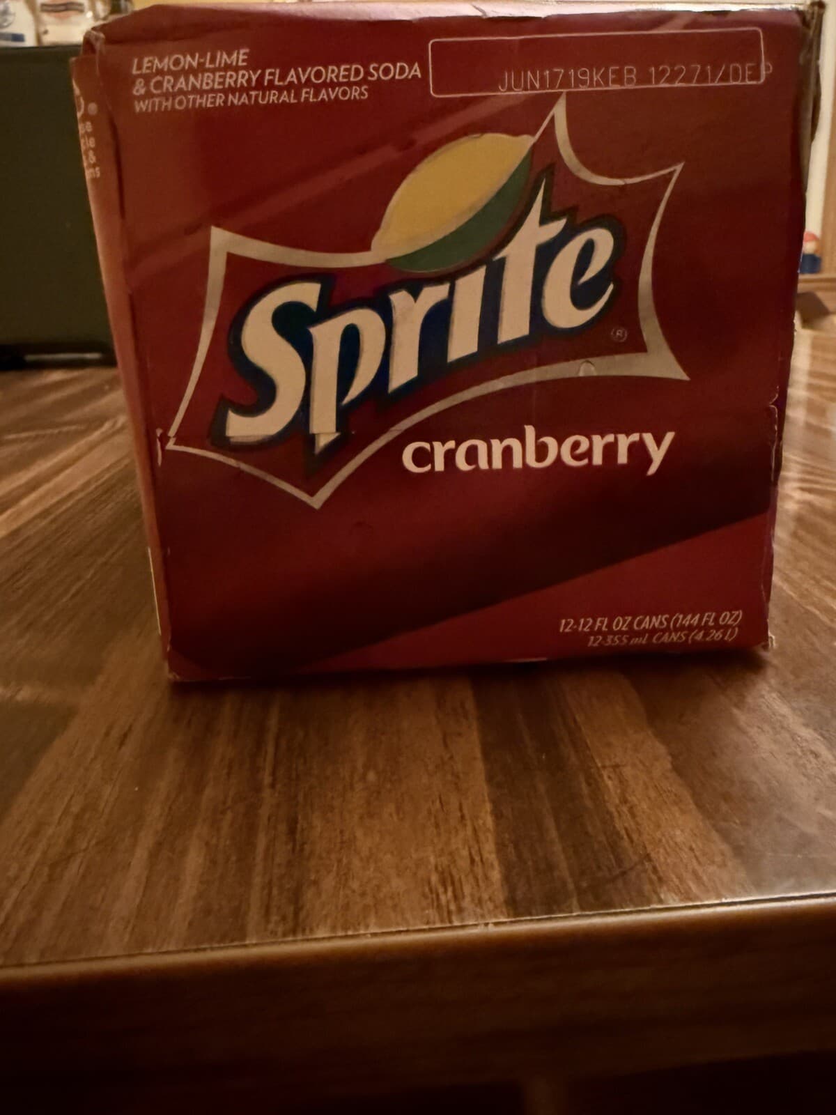 Sprite Cranberry ORIGINAL FORMULA RARE! 12Pk Unopened With Box 4