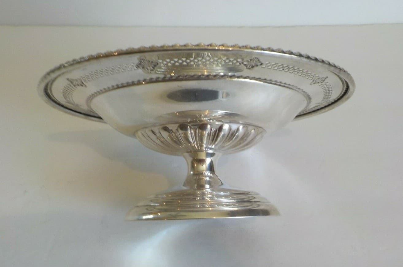 Birks Canadian Sterling Silver Reticulated 7.5" Compote, 218 grams 4