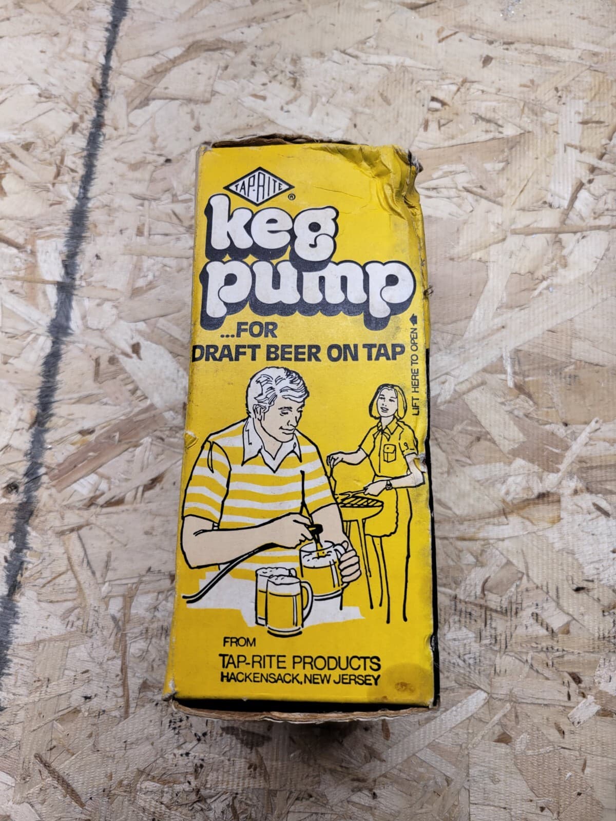 TAP RITE beer KEG PUMP model : FT 42 vintage 2