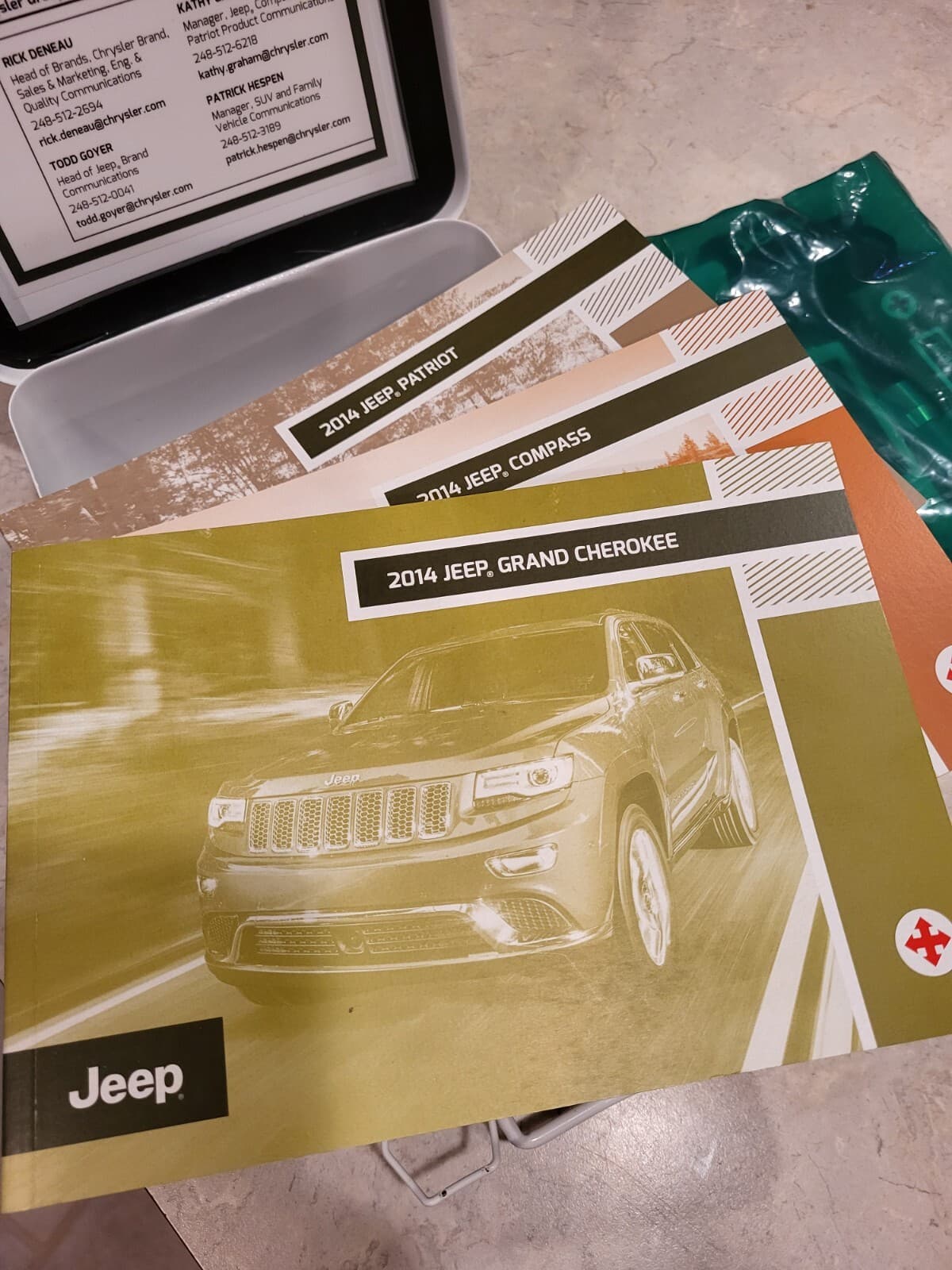JEEP ALL PURPOSE MEDIA KIT PRESS KIT NEW 4