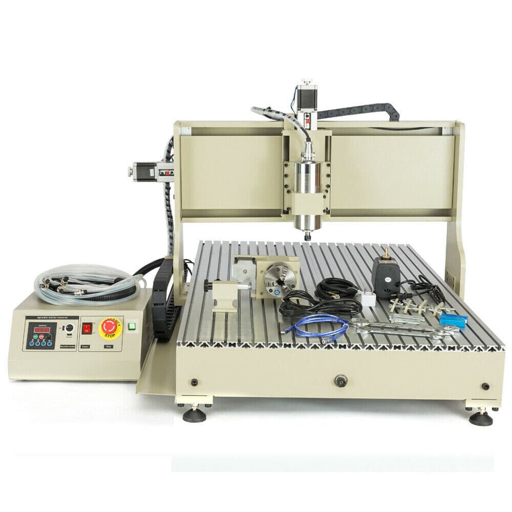 6090 CNC ROUTER MACHINE - 4-AXIS 1500W USB ENGRAVER FOR LARGE-SCALE PROJECTS