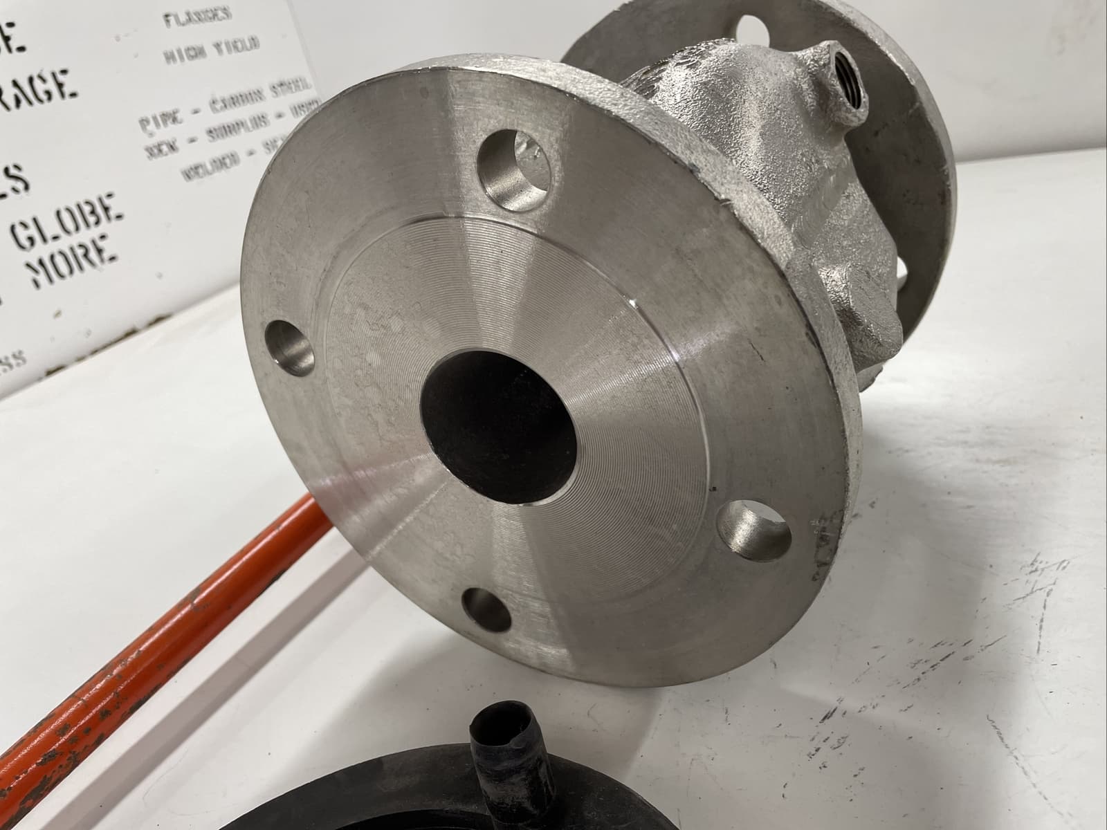 TUFLINE 067FJ Stainless Fully Jacketed Sleeved Plug Valve 3"x2”x3" Flanged CL150 6