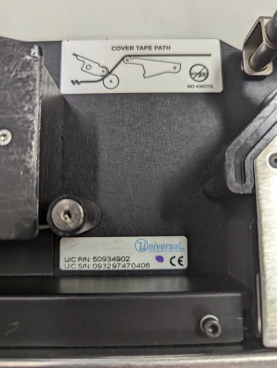 UIC Universal Instruments 16mm Green Continuous Splice Tape Feeder 50934902 6