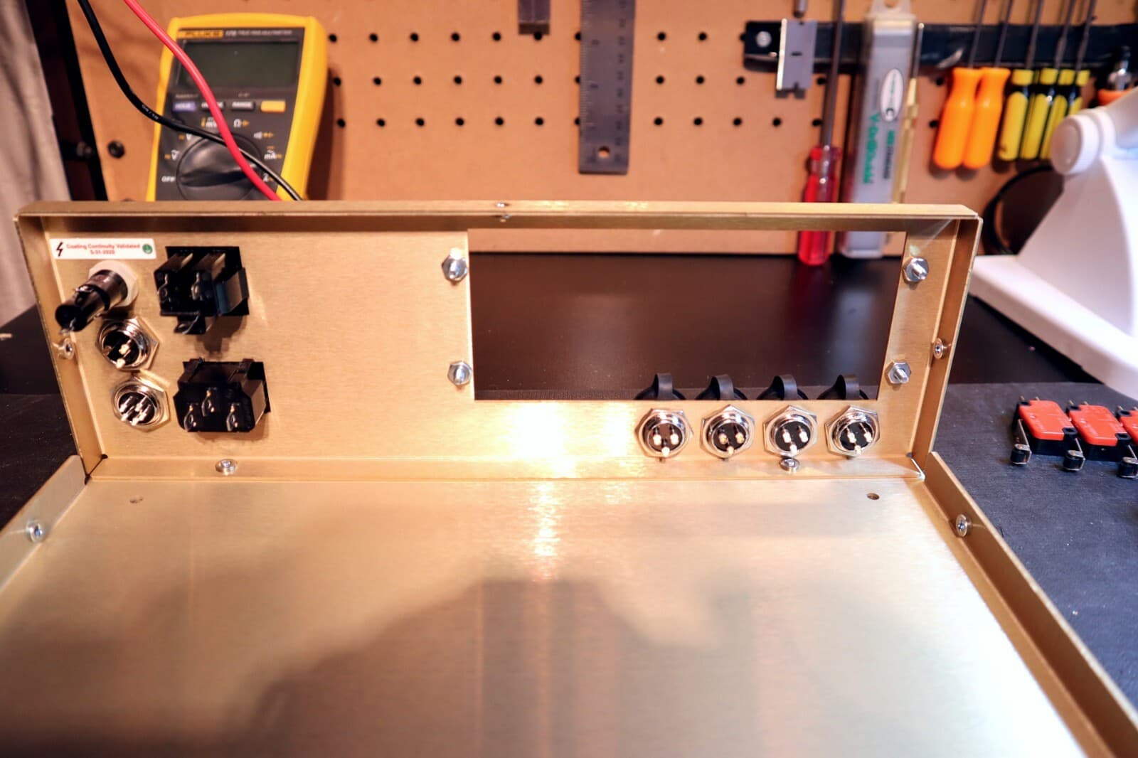 Gecko G540 EMI Shielding Coated Pre-Machined Aluminum Enclosure-All Ports Added 3