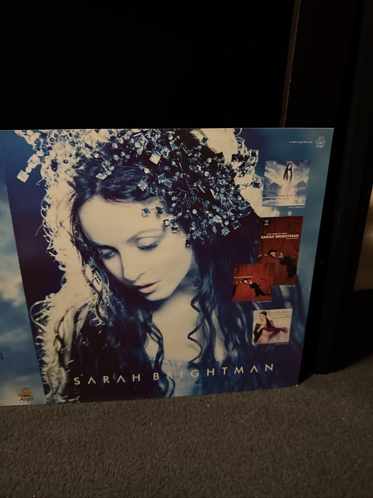Sarah Brightman La Luna 12 X 24“ Promo Poster 2000 DS 3