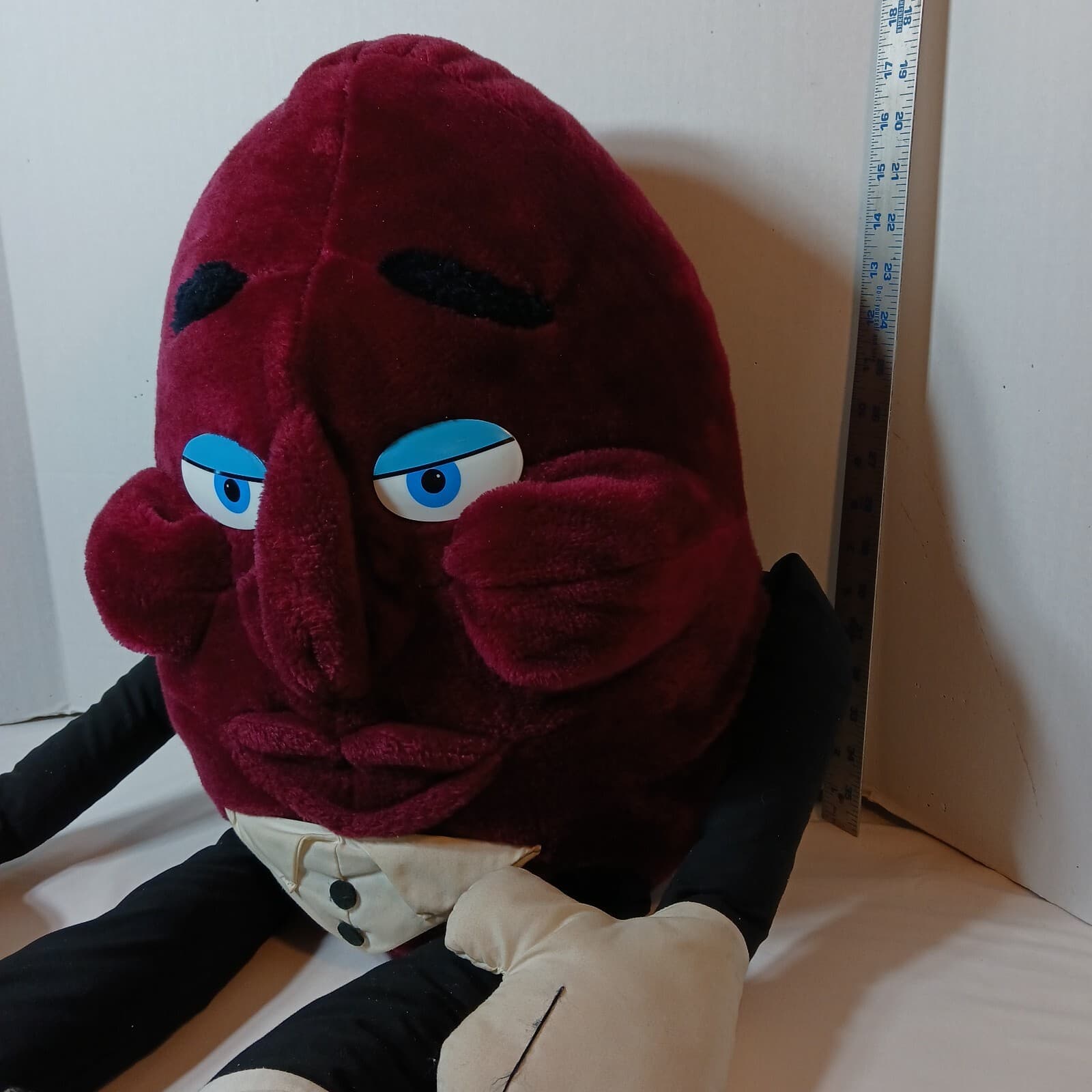 Vintage 1988 Large 28" California Raisins Plush Figure rare ACME CalRab 6