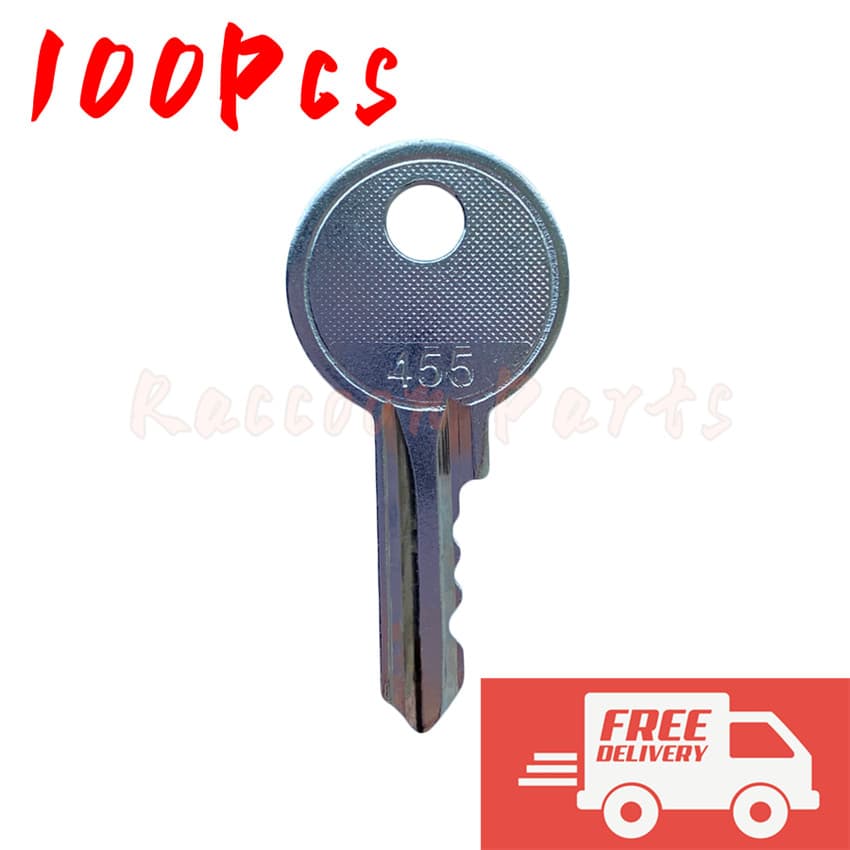 100pcs ELECTRIC Replacement keys Ronis 455 SCHNEIDER Siemens Baco Control